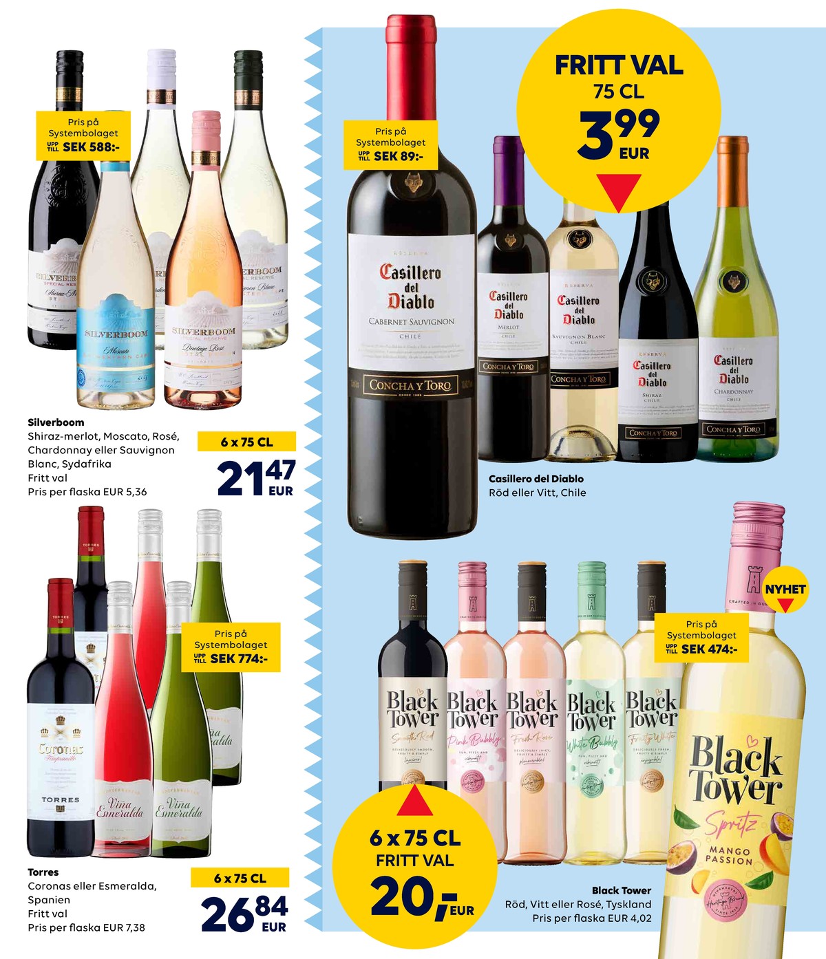 Se Scandlines Border Shop reklamblad för vecka 42 på Kampanjveckan.se. Se bra erbjudanden på många varor, t.ex. vit vin okänd eller vit vin okänd. Läs reklambladet här! Sida 30
