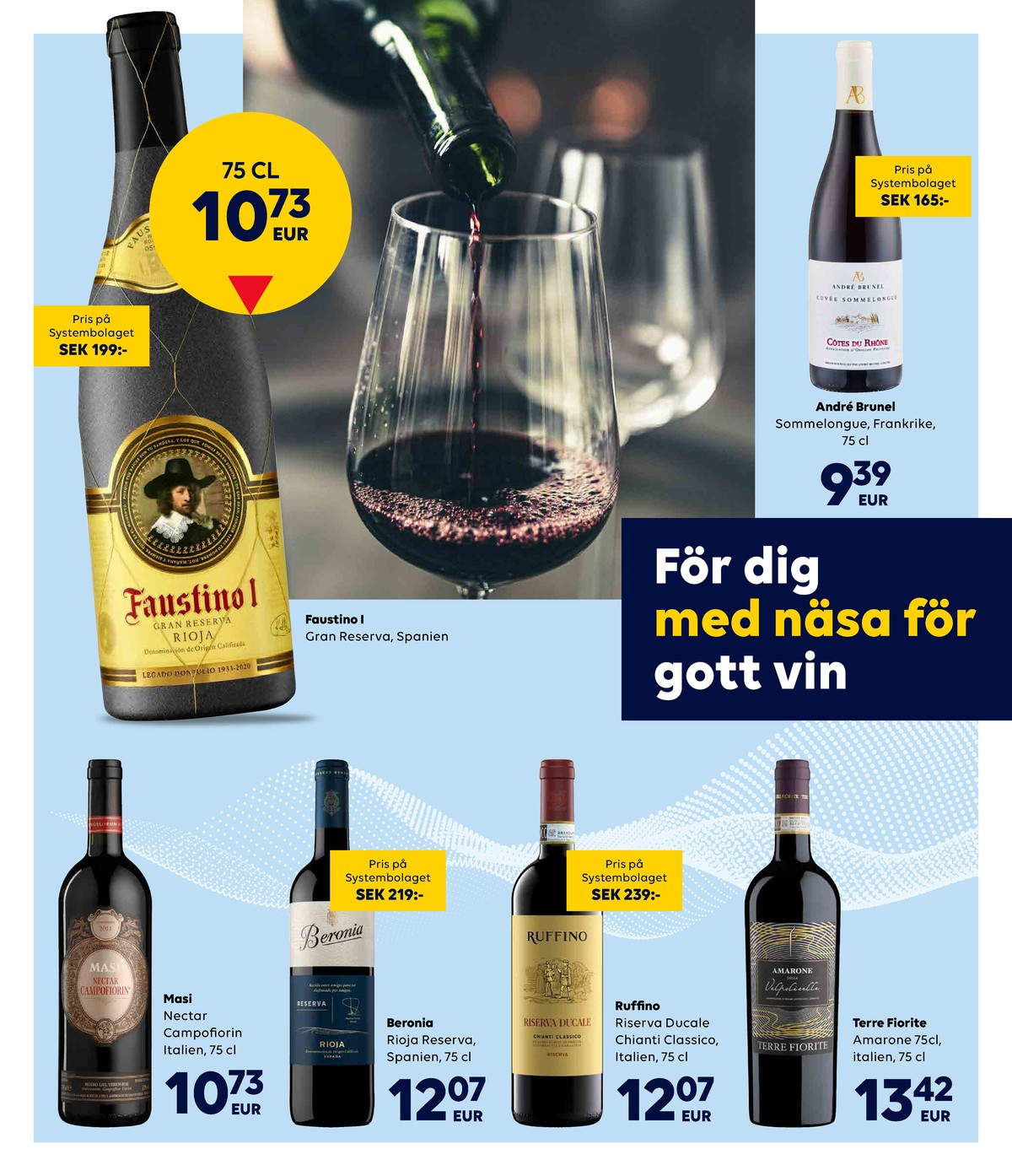 Se Scandlines Border Shop reklamblad för vecka 42 på Kampanjveckan.se. Se bra erbjudanden på många varor, t.ex. röd vin okänd eller röd vin okänd. Läs reklambladet här! Sida 33
