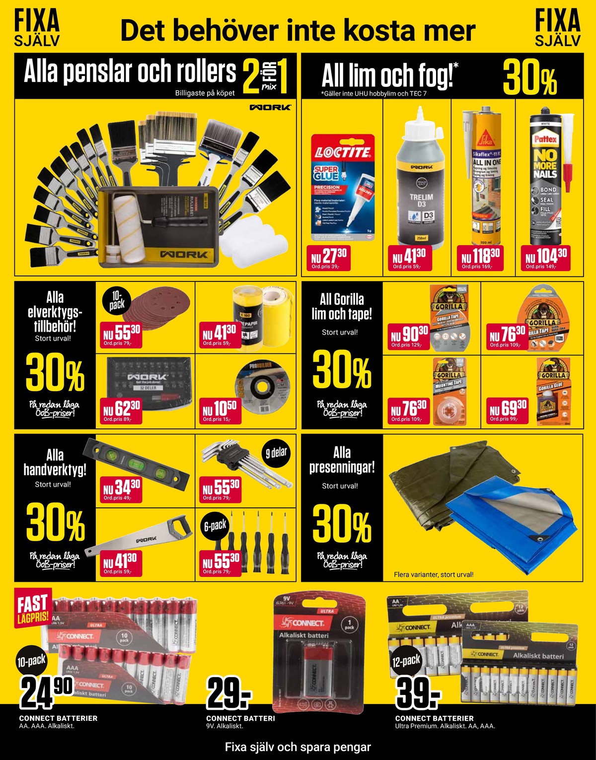 Se ÖoB reklamblad för vecka 42 på Kampanjveckan.se. Se bra erbjudanden på många varor, t.ex. batterier connect eller batterier connect. Läs reklambladet här! Sida 8
