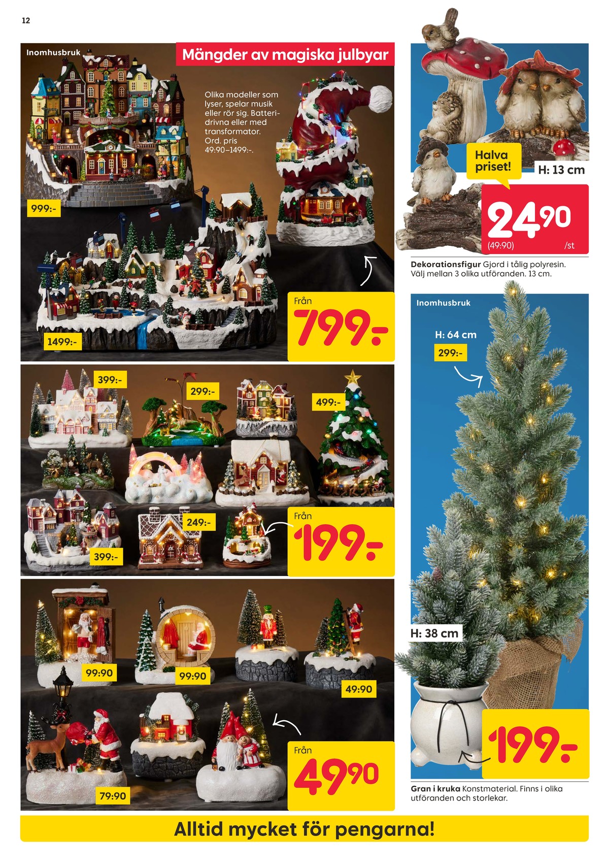 Se Rusta reklamblad för vecka 42 på Kampanjveckan.se. Se bra erbjudanden på många varor, t.ex. ljusdekoration okänd eller ljusdekoration okänd. Läs reklambladet här! Sida 12
