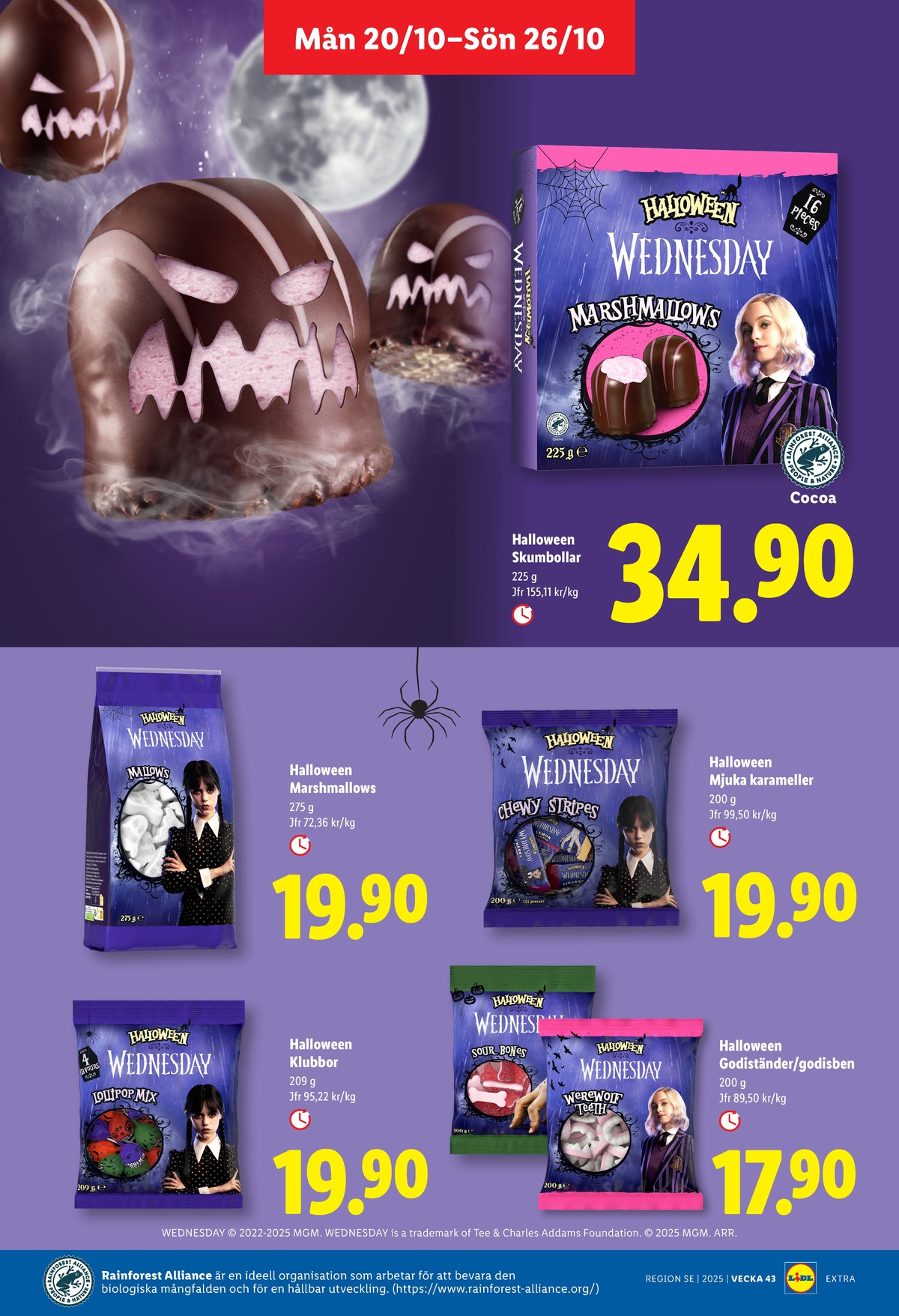 Se Lidl reklamblad för vecka 43 på Kampanjveckan.se. Se bra erbjudanden på många varor, t.ex. gräddbollar okänd eller kola okänd. Läs reklambladet här! Sida 14
