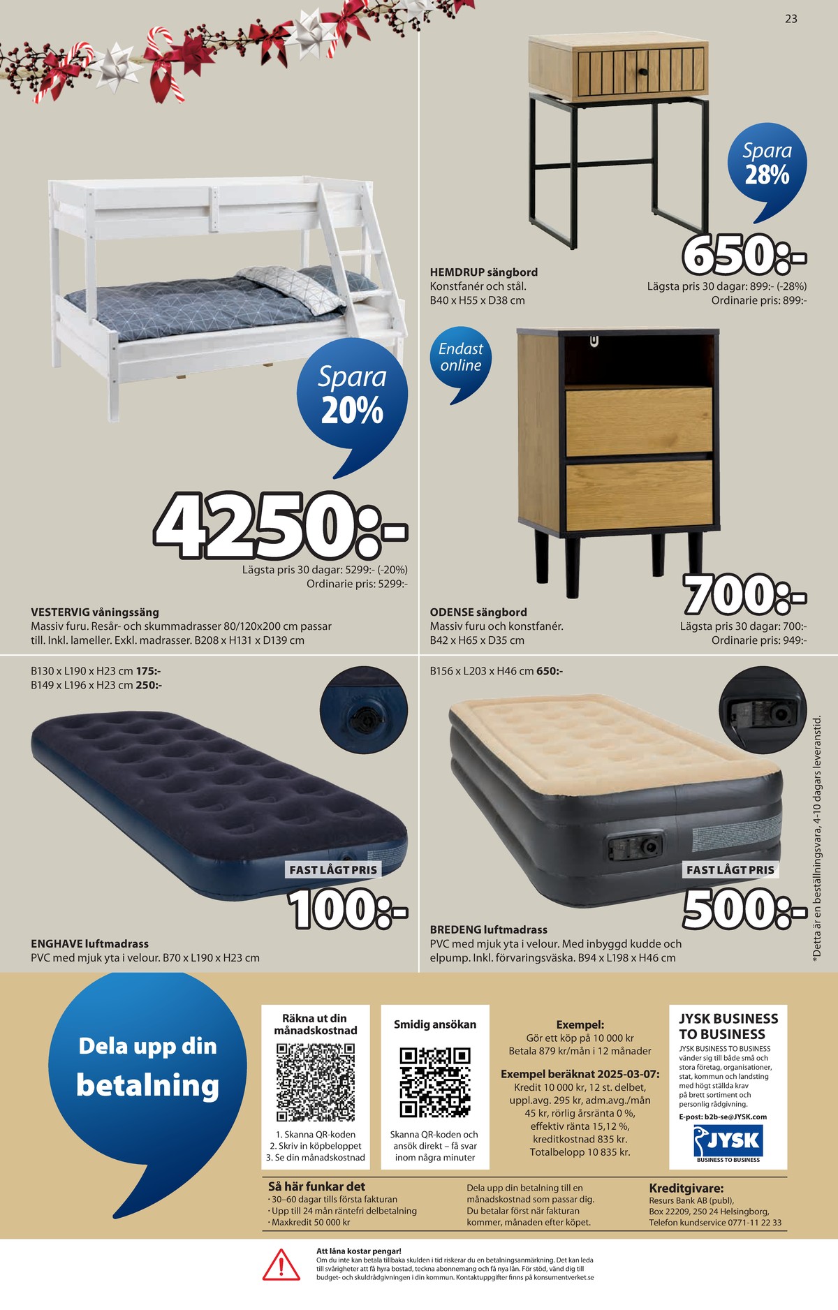 Se Jysk reklamblad för vecka 43 på Kampanjveckan.se. Se bra erbjudanden på många varor. Läs reklambladet här! Sida 24
