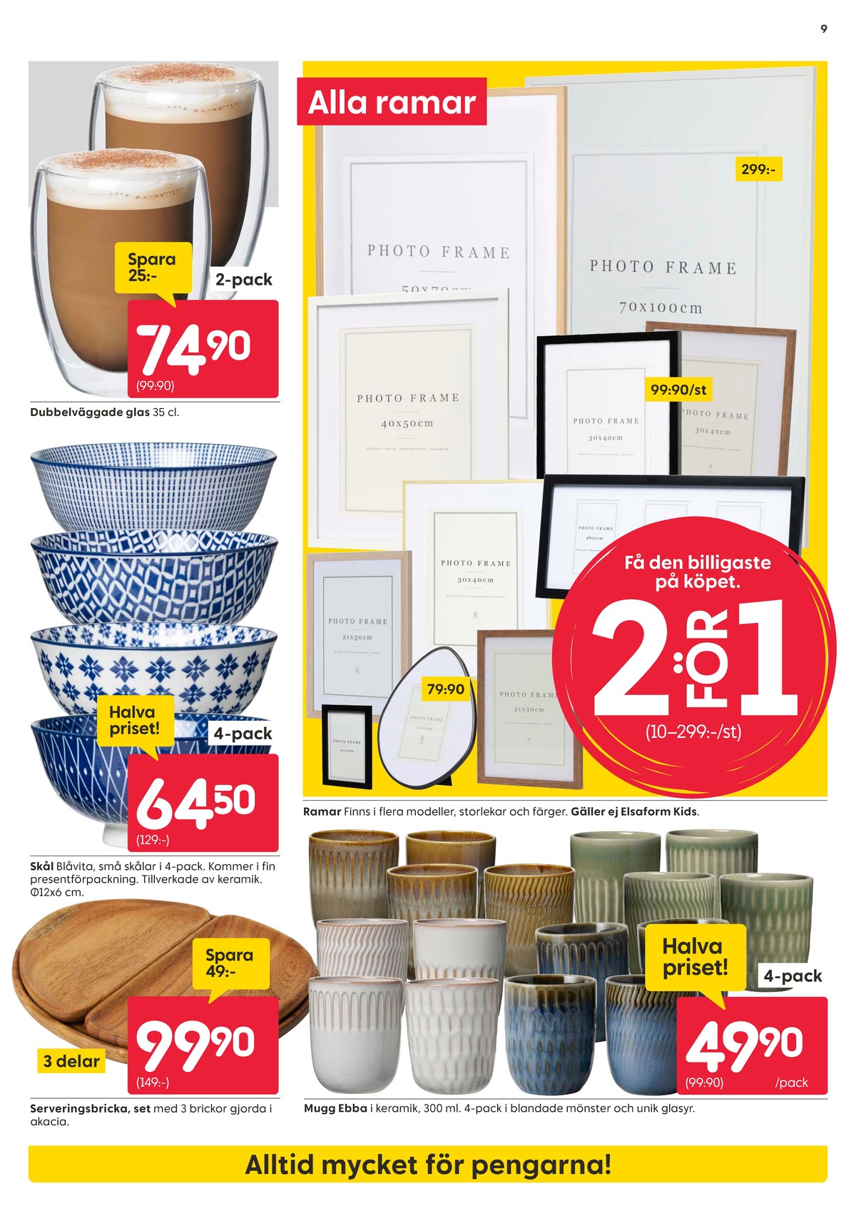 Se Rusta reklamblad för vecka 43 på Kampanjveckan.se. Se bra erbjudanden på många varor, t.ex. muggar okänd eller skålar okänd. Läs reklambladet här! Sida 9
