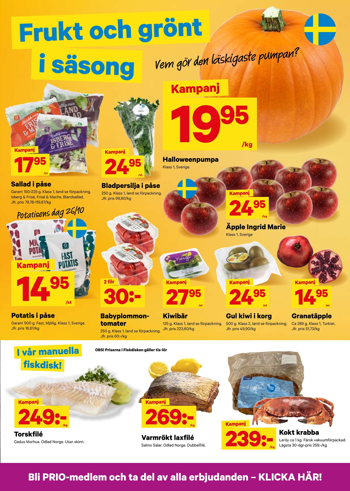Se City Gross reklamblad för vecka 43 på Kampanjveckan.se. Se bra erbjudanden på många varor, t.ex. torskfilé okänd eller lax okänd. Läs reklambladet här! Sida 3
