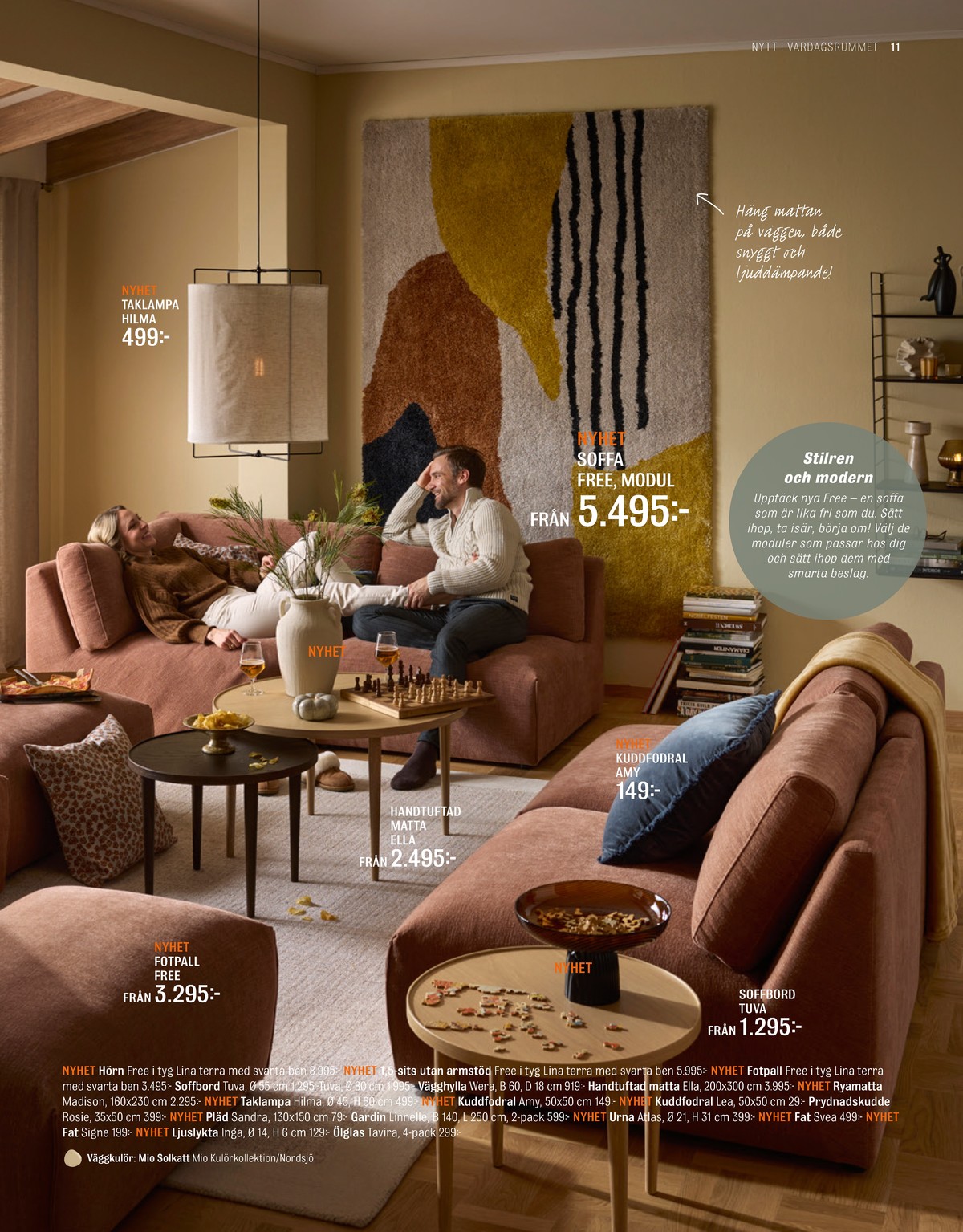 Se Mio reklamblad för vecka 45 på Kampanjveckan.se. Se bra erbjudanden på många varor. Läs reklambladet här! Sida 11