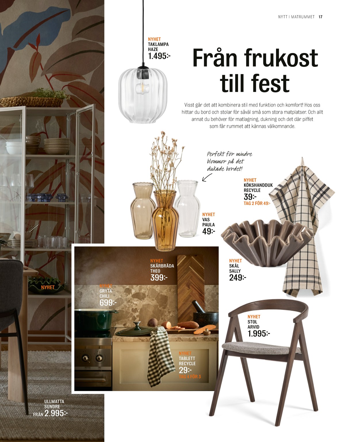 Se Mio reklamblad för vecka 45 på Kampanjveckan.se. Se bra erbjudanden på många varor. Läs reklambladet här! Sida 17