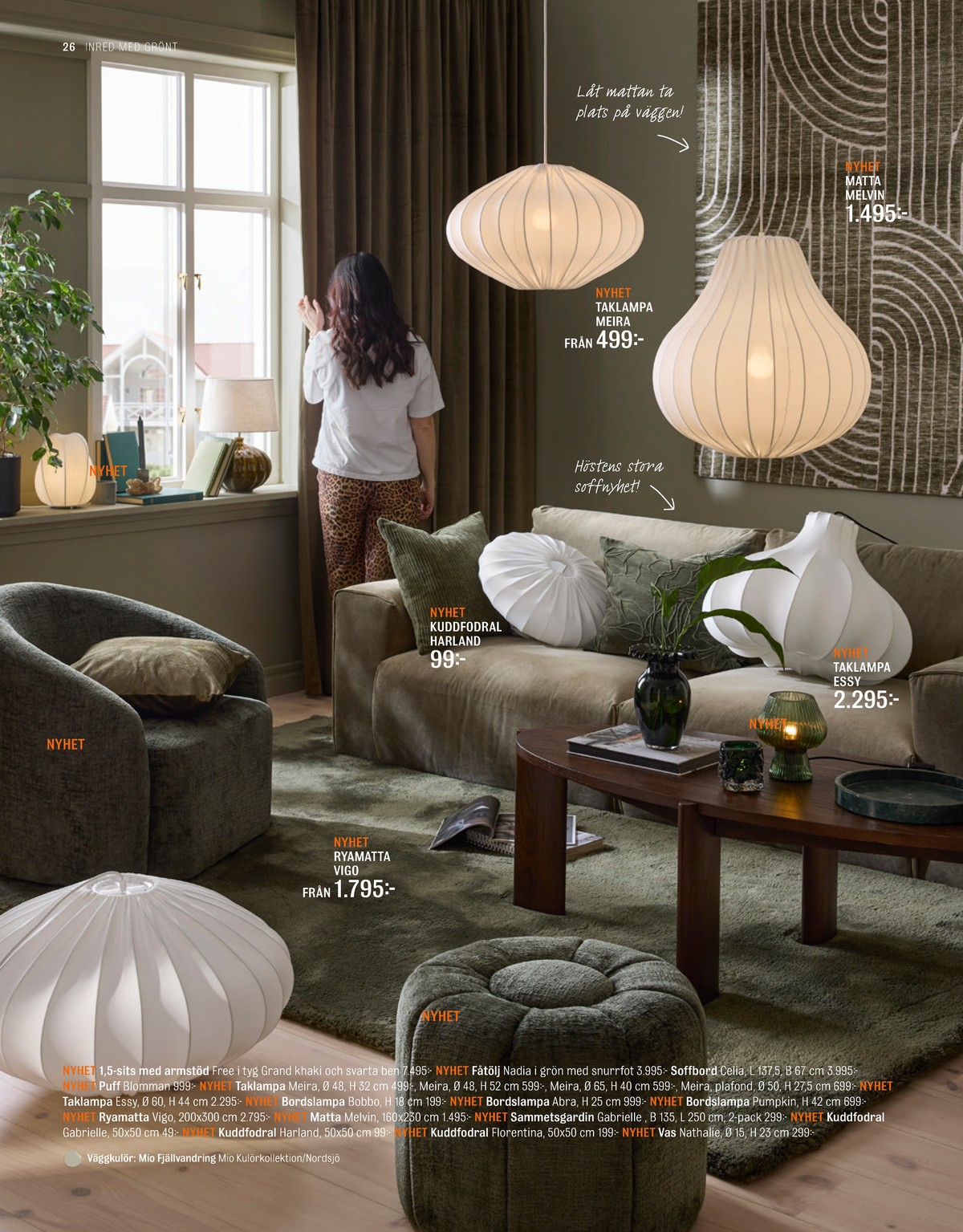 Se Mio reklamblad för vecka 45 på Kampanjveckan.se. Se bra erbjudanden på många varor. Läs reklambladet här! Sida 26