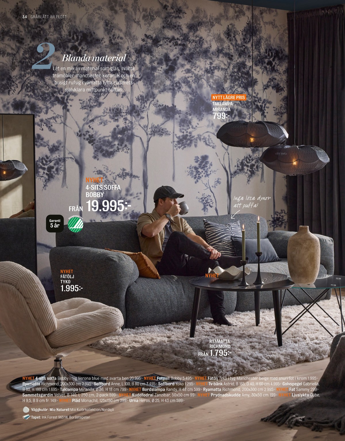 Se Mio reklamblad för vecka 45 på Kampanjveckan.se. Se bra erbjudanden på många varor. Läs reklambladet här! Sida 34