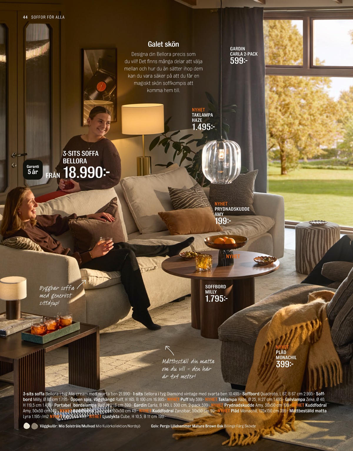 Se Mio reklamblad för vecka 45 på Kampanjveckan.se. Se bra erbjudanden på många varor. Läs reklambladet här! Sida 44