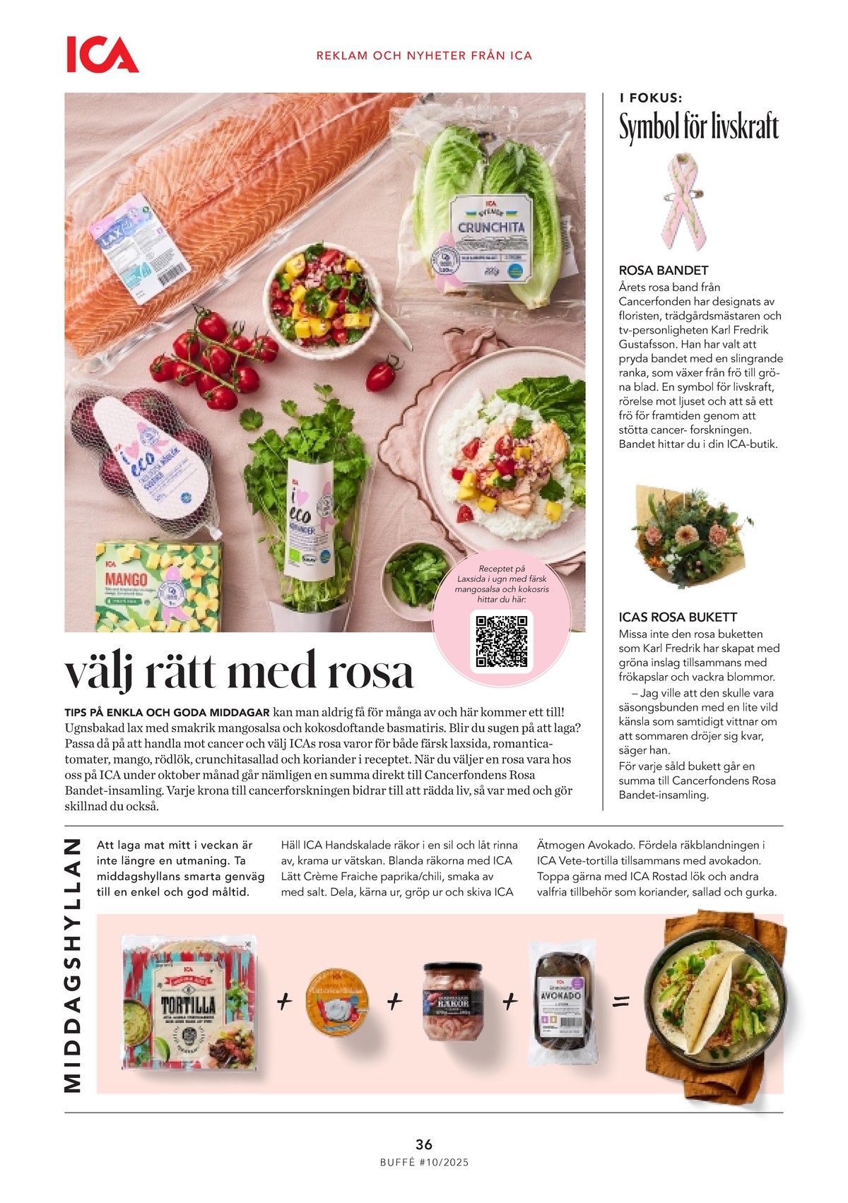 Se ICA Buffé reklamblad för vecka 45 på Kampanjveckan.se. Se bra erbjudanden på många varor. Läs reklambladet här! Sida 36