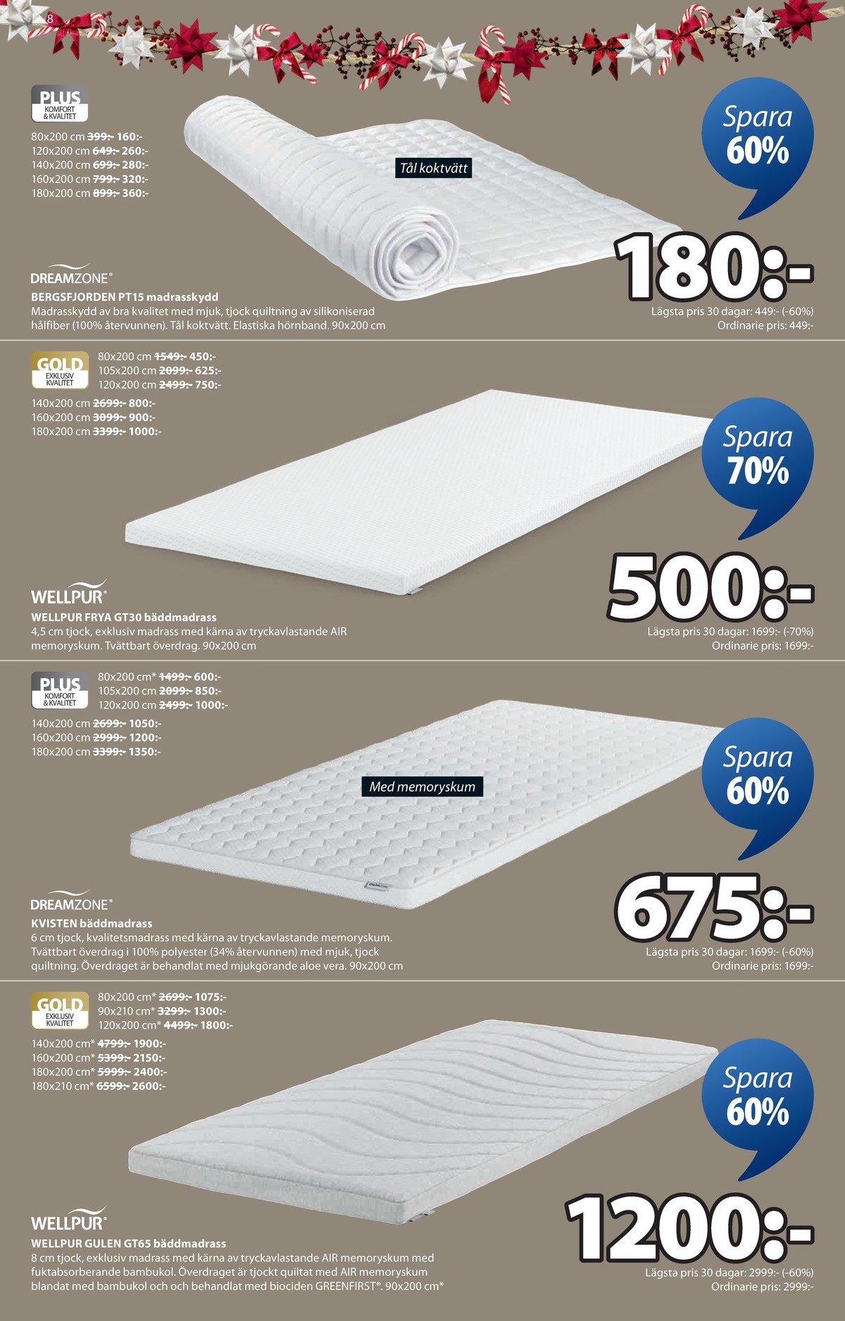 Se Jysk reklamblad för vecka 45 på Kampanjveckan.se. Se bra erbjudanden på många varor. Läs reklambladet här! Sida 9