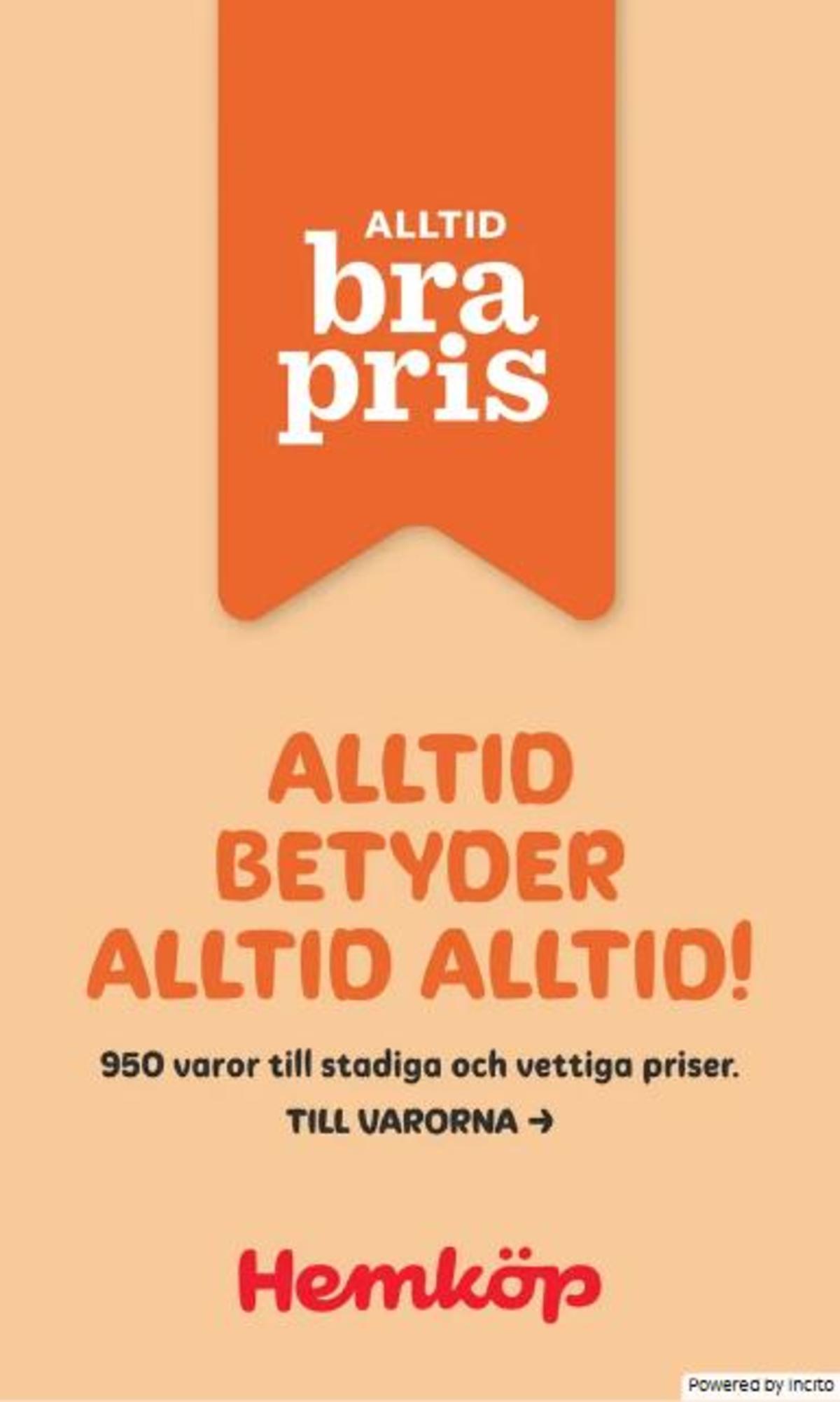 Se Hemköp reklamblad för vecka 45 på Kampanjveckan.se. Se bra erbjudanden på många varor. Läs reklambladet här! Sida 17