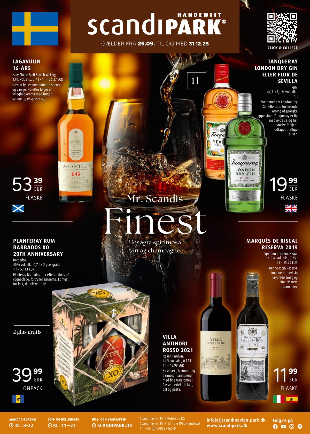 Se Scandinavian Park reklamblad för vecka 46 på Kampanjveckan.se. Se bra erbjudanden på många varor, t.ex. rom xo eller whisky 16 years. Läs reklambladet här! Sida 1
