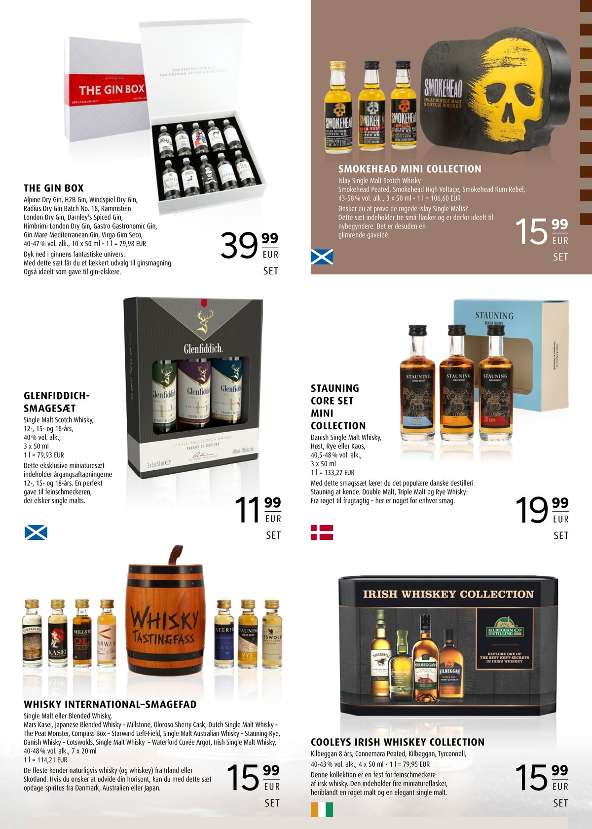 Se Scandinavian Park reklamblad för vecka 46 på Kampanjveckan.se. Se bra erbjudanden på många varor, t.ex. presentförpackning gin okänd eller presentförpackning whisky glenfiddich. Läs reklambladet här! Sida 17
