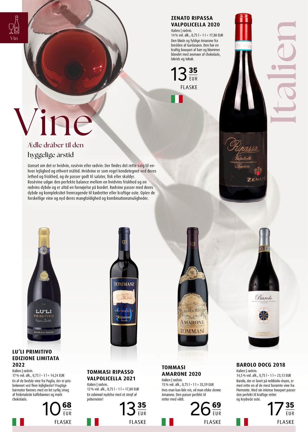 Se Scandinavian Park reklamblad för vecka 46 på Kampanjveckan.se. Se bra erbjudanden på många varor, t.ex. röd vin okänd eller röd vin okänd. Läs reklambladet här! Sida 20
