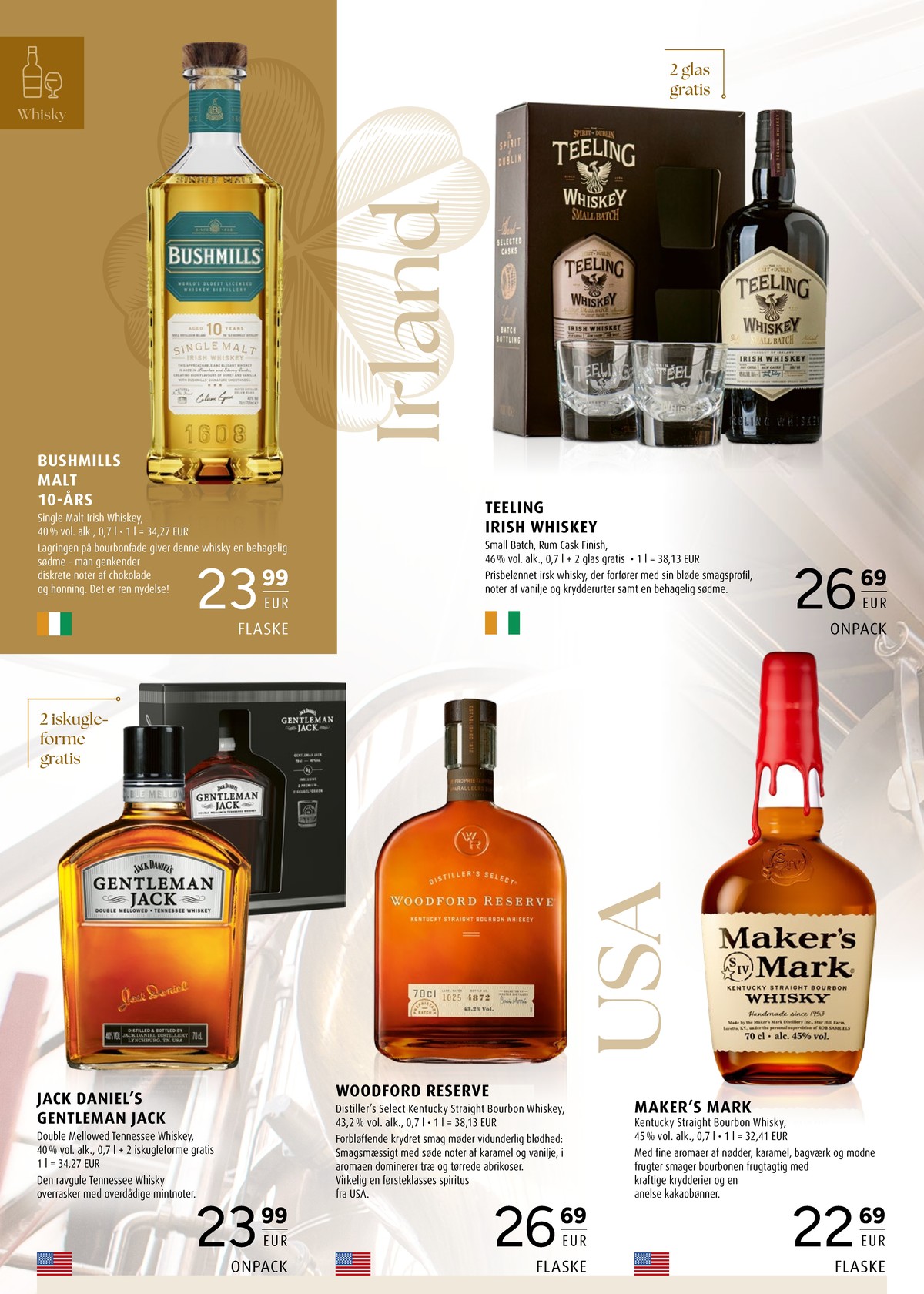 Se Scandinavian Park reklamblad för vecka 46 på Kampanjveckan.se. Se bra erbjudanden på många varor, t.ex. whisky gentleman jack eller whisky woodford reserve. Läs reklambladet här! Sida 6
