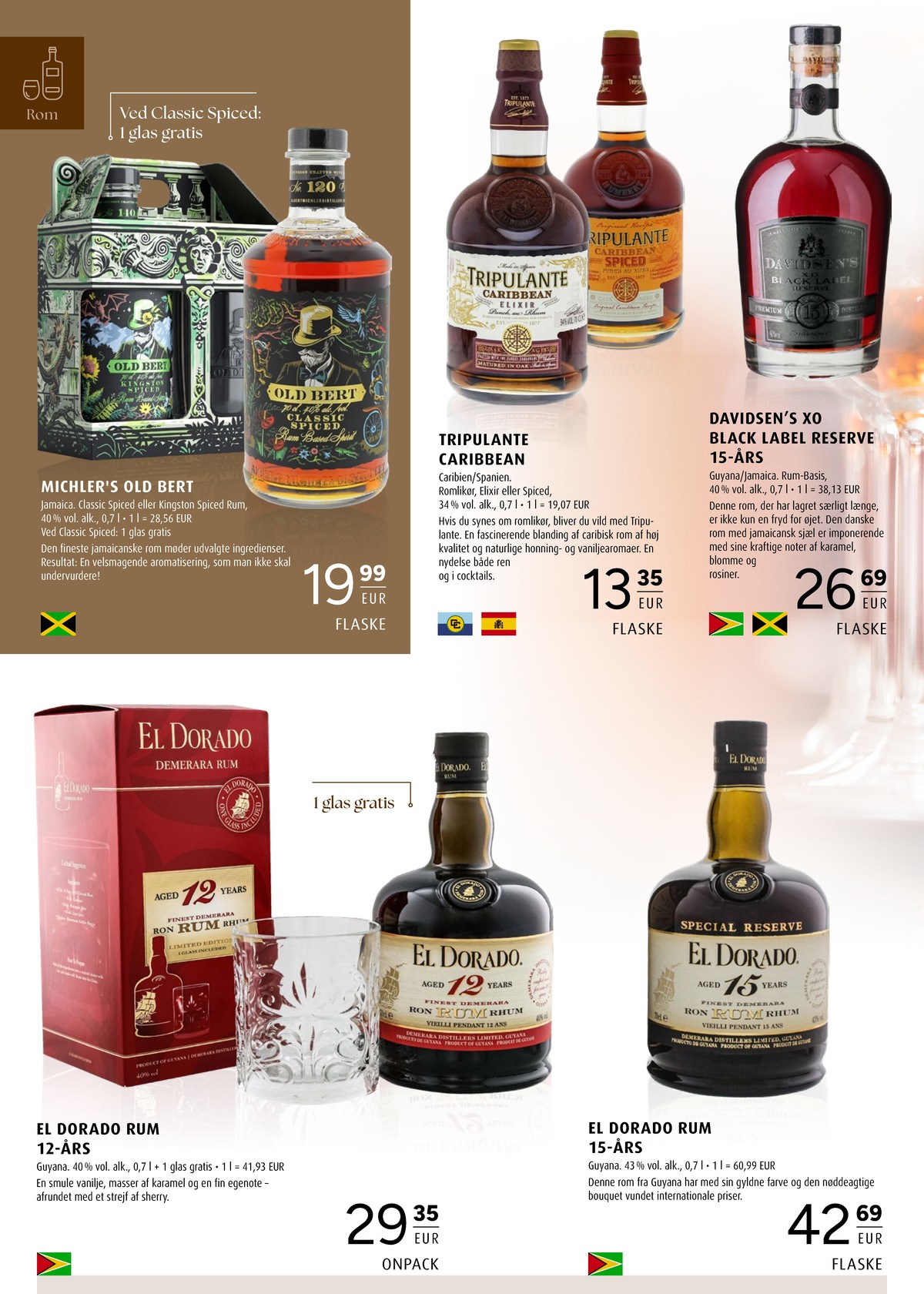 Se Scandinavian Park reklamblad för vecka 46 på Kampanjveckan.se. Se bra erbjudanden på många varor, t.ex. rom el dorado eller rom el dorado. Läs reklambladet här! Sida 10
