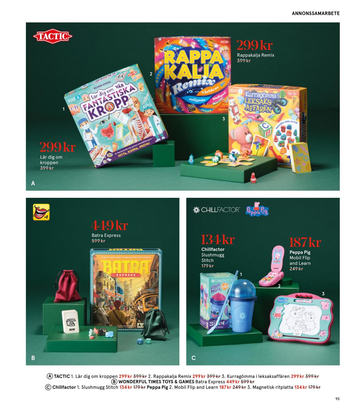 Se Åhlens reklamblad för vecka 51 på Kampanjveckan.se. Se bra erbjudanden på många varor. Läs reklambladet här! Sida 95