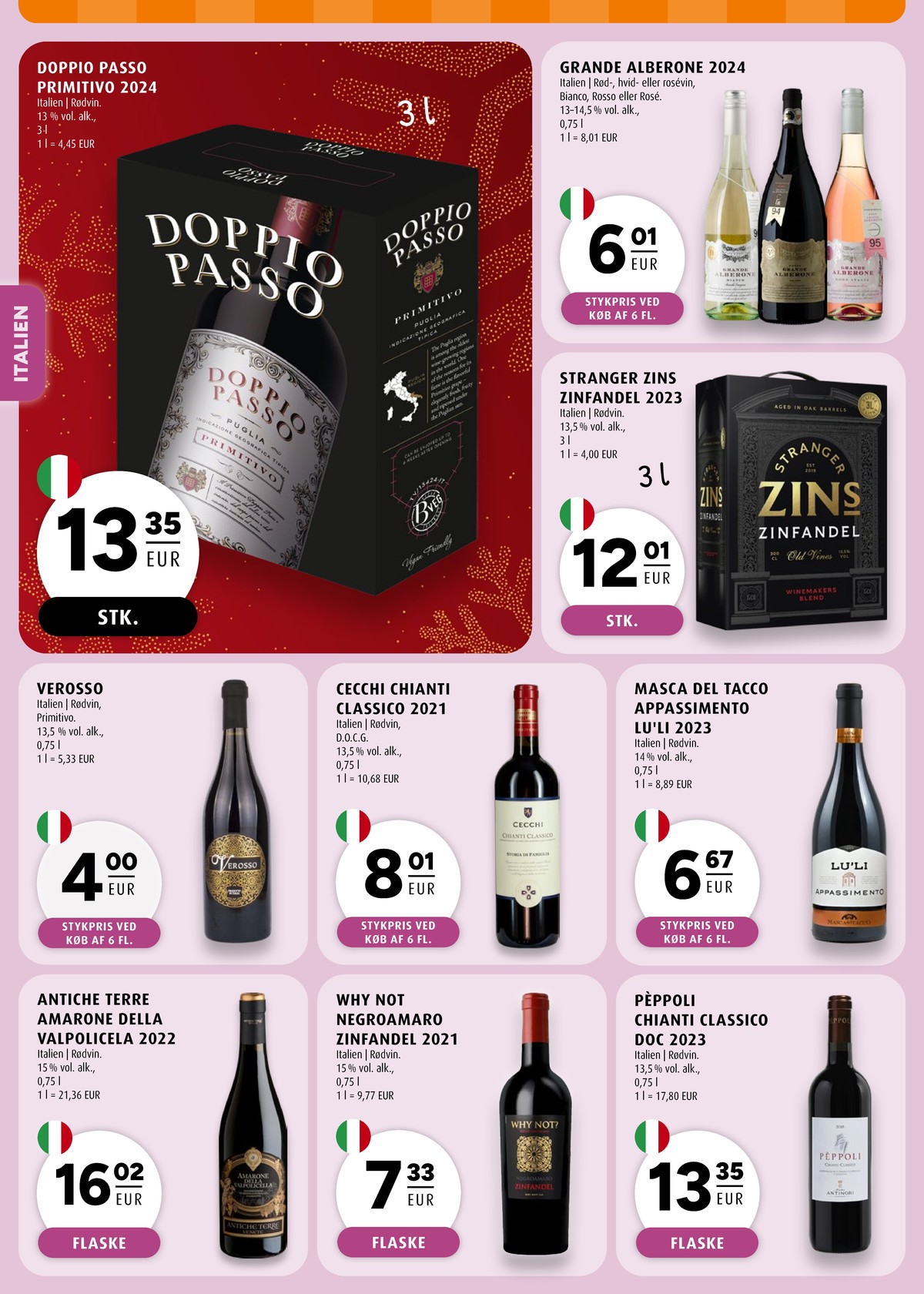 Se Scandinavian Park reklamblad för vecka 51 på Kampanjveckan.se. Se bra erbjudanden på många varor, t.ex. röd vin okänd eller röd vin okänd. Läs reklambladet här! Sida 24
