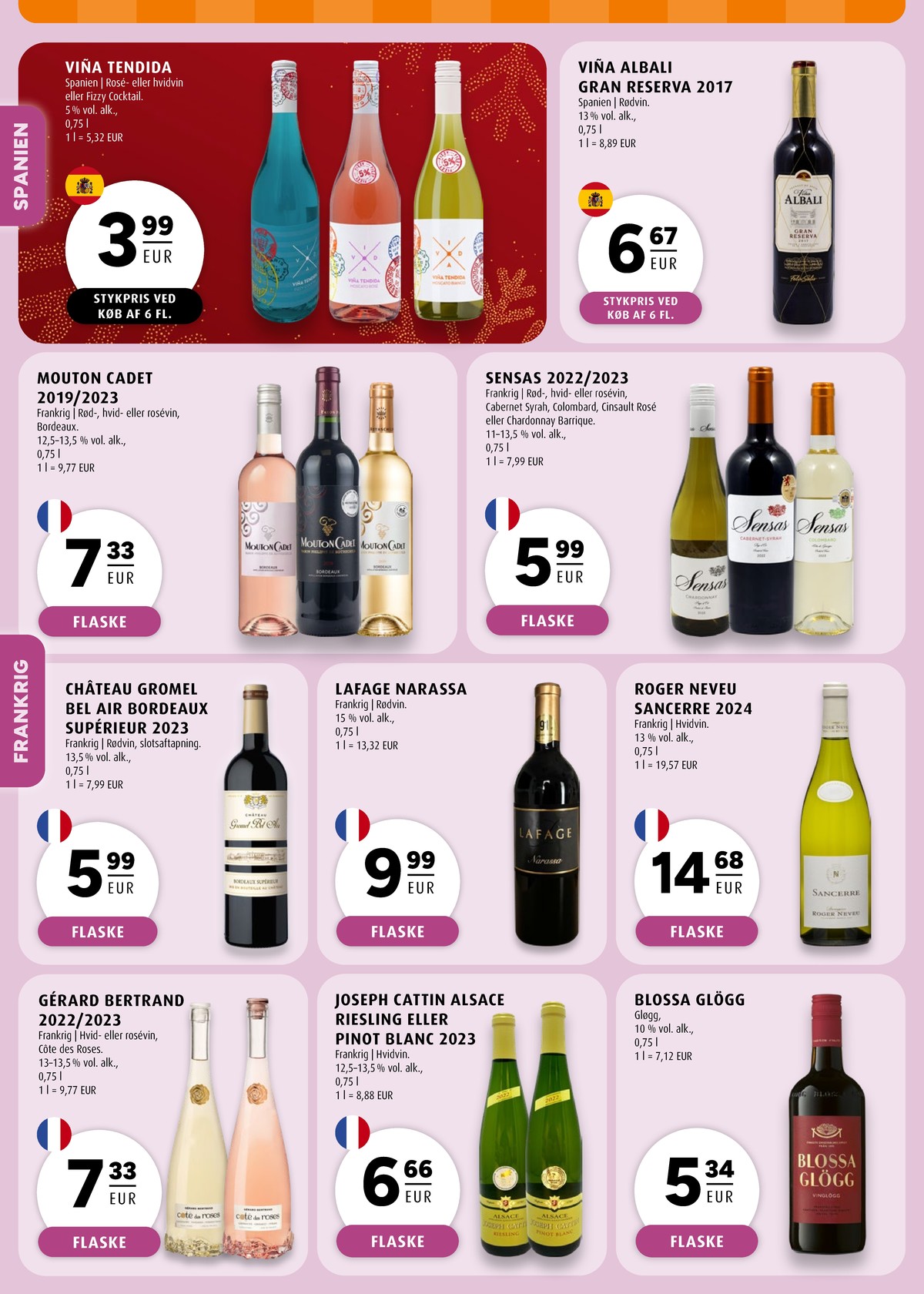 Se Scandinavian Park reklamblad för vecka 51 på Kampanjveckan.se. Se bra erbjudanden på många varor, t.ex. rosé vin okänd eller vit vin okänd. Läs reklambladet här! Sida 26
