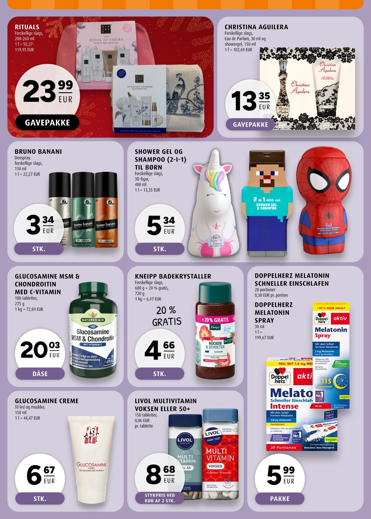 Se Scandinavian Park reklamblad för vecka 51 på Kampanjveckan.se. Se bra erbjudanden på många varor, t.ex. liniment okänd eller vitaminer livol. Läs reklambladet här! Sida 36
