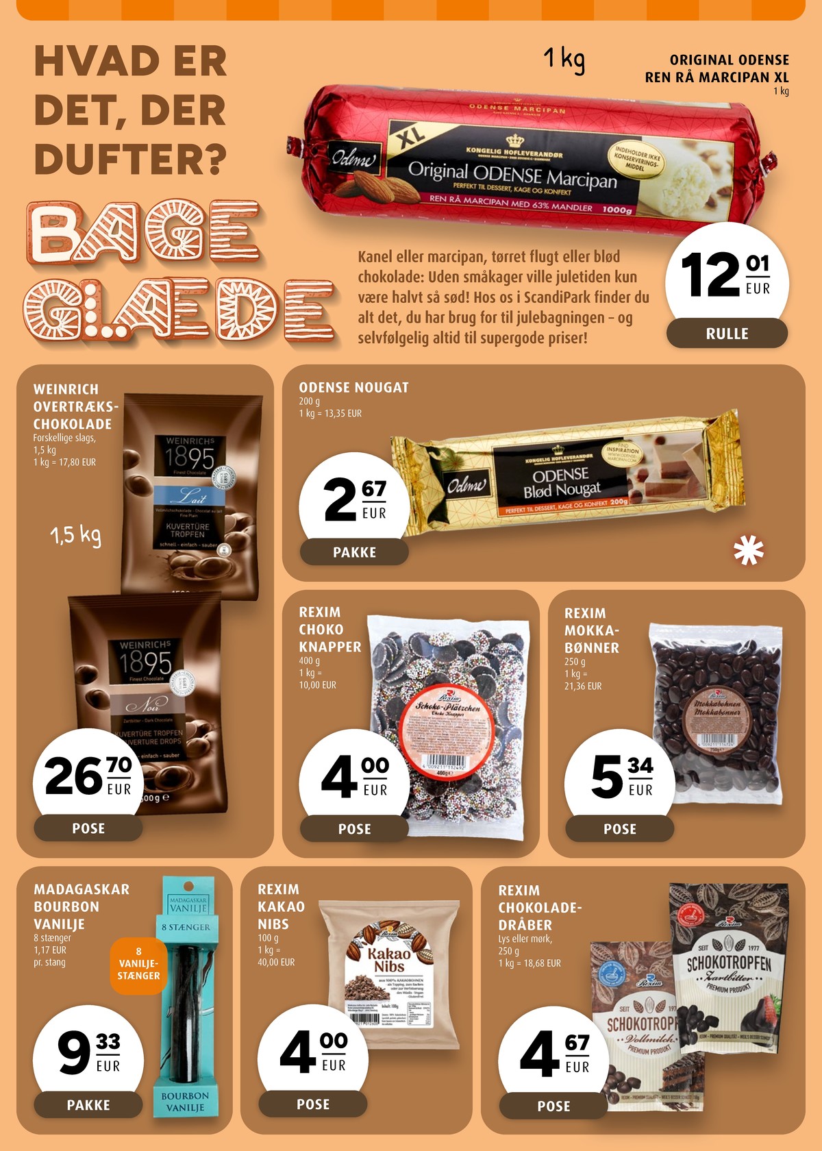 Se Scandinavian Park reklamblad för vecka 51 på Kampanjveckan.se. Se bra erbjudanden på många varor, t.ex. marsipan odense eller nougat odense. Läs reklambladet här! Sida 6
