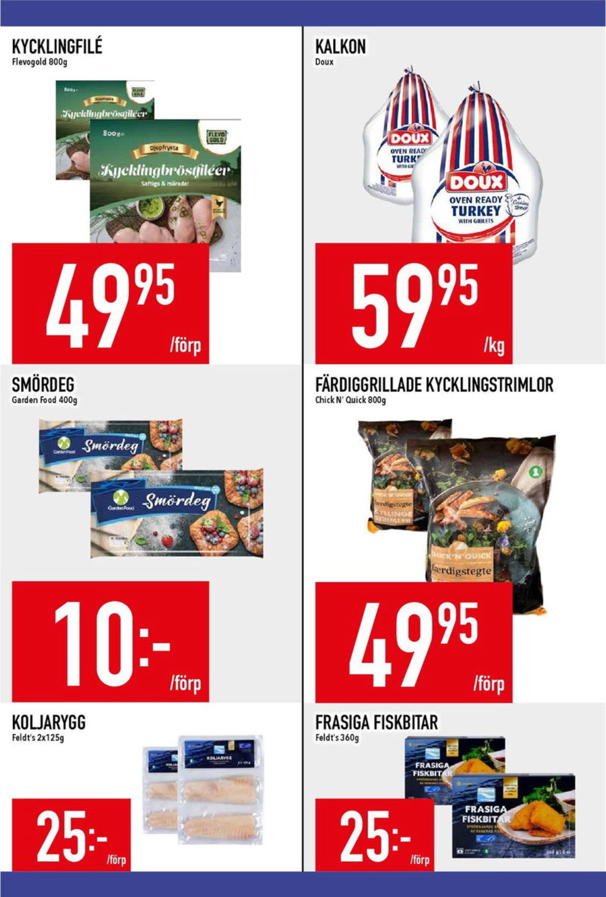 Se MatDax reklamblad för vecka 51 på Kampanjveckan.se. Se bra erbjudanden på många varor, t.ex. kycklingfilé flevogold eller smördeg garden food. Läs reklambladet här! Sida 15
