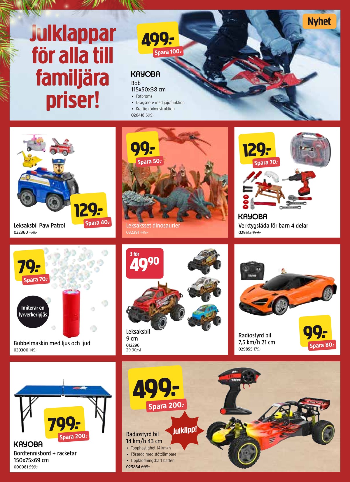 Se Jula reklamblad för vecka 52 på Kampanjveckan.se. Se bra erbjudanden på många varor. Läs reklambladet här! Sida 4