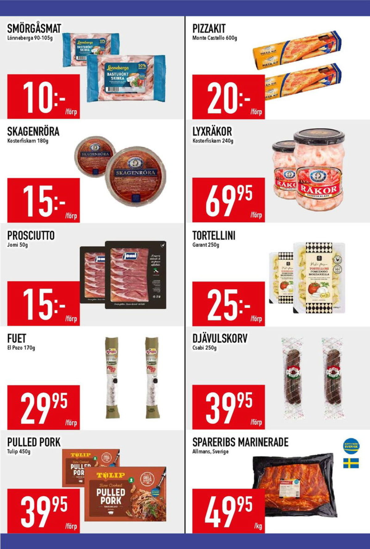 Se MatDax reklamblad för vecka 52 på Kampanjveckan.se. Se bra erbjudanden på många varor, t.ex. pasta garant eller prosciutto jomi. Läs reklambladet här! Sida 13
