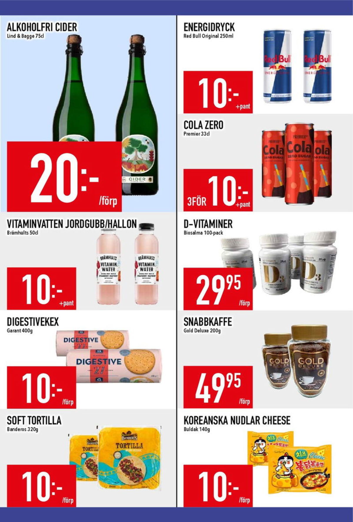 Se MatDax reklamblad för vecka 52 på Kampanjveckan.se. Se bra erbjudanden på många varor, t.ex. instant kaffe gold deluxe eller andra varor. Läs reklambladet här! Sida 19