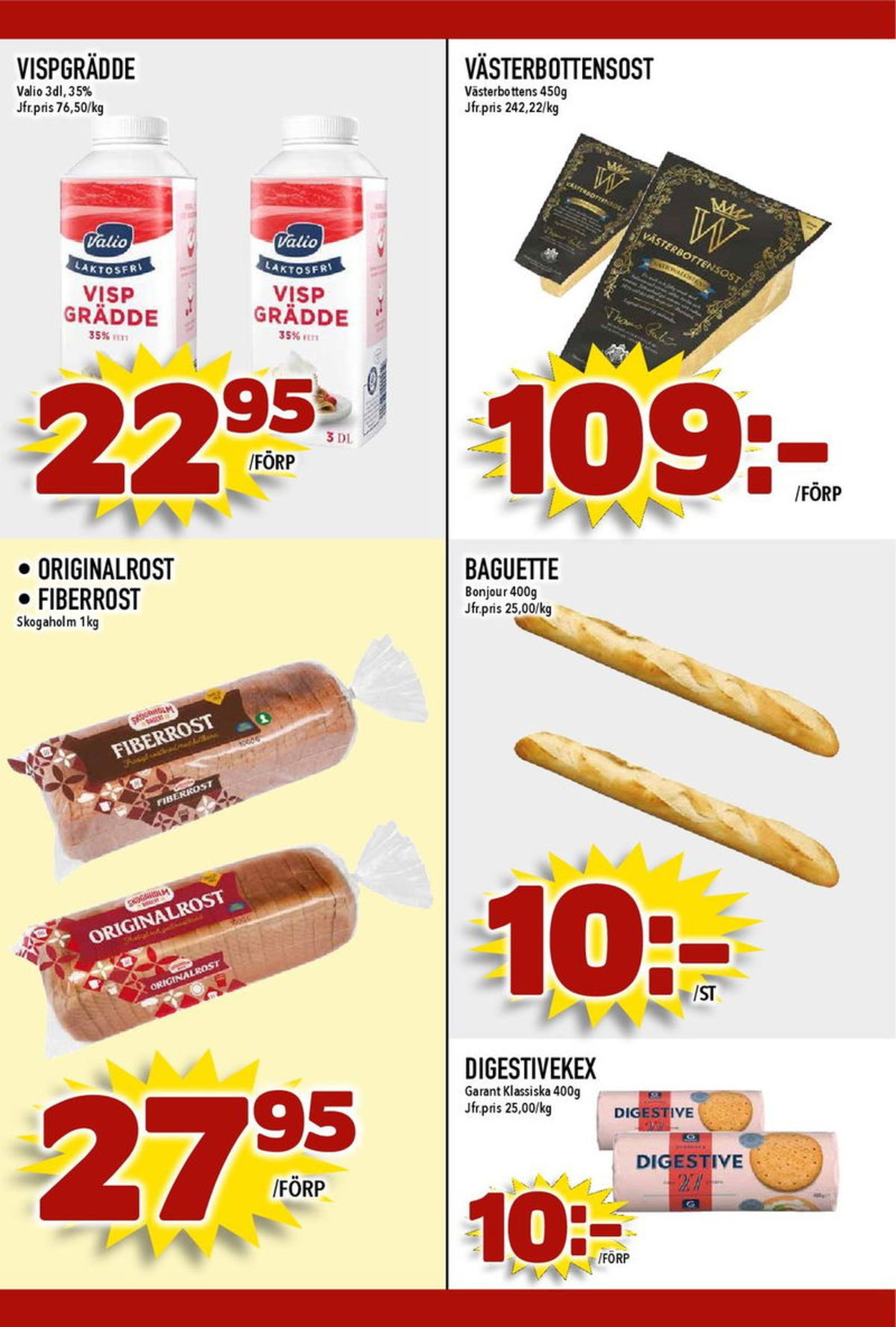 Se MatDax reklamblad för vecka 52 på Kampanjveckan.se. Se bra erbjudanden på många varor, t.ex. butiksbakat matbröd bonjour eller toastbröd originalrost. Läs reklambladet här! Sida 21
