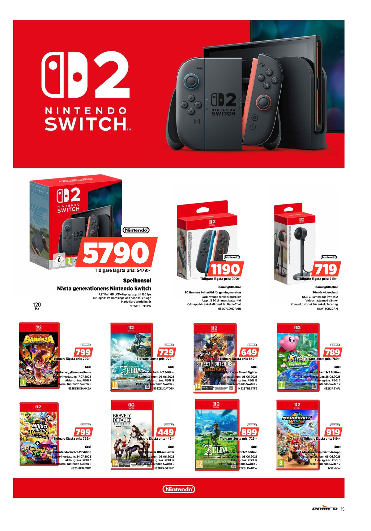 Se Power reklamblad för vecka 52 på Kampanjveckan.se. Se bra erbjudanden på många varor. Läs reklambladet här! Sida 15