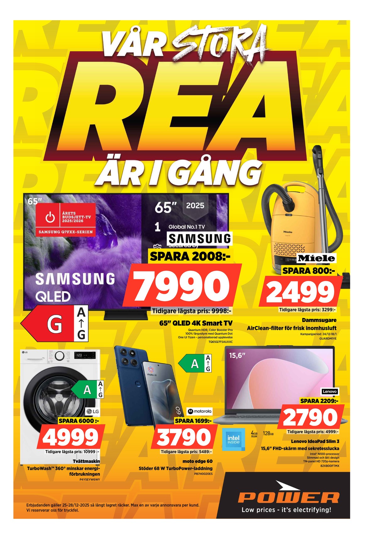 Se Power reklamblad för vecka 52 på Kampanjveckan.se. Se bra erbjudanden på många varor. Läs reklambladet här! Sida 1