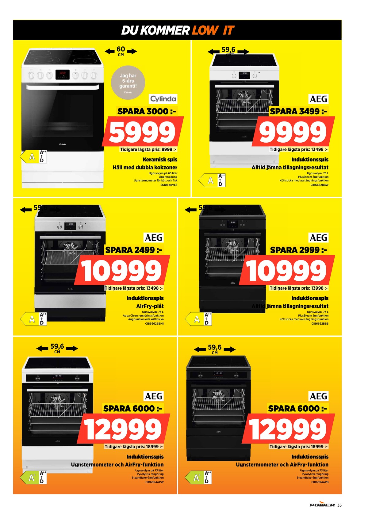 Se Power reklamblad för vecka 52 på Kampanjveckan.se. Se bra erbjudanden på många varor. Läs reklambladet här! Sida 35