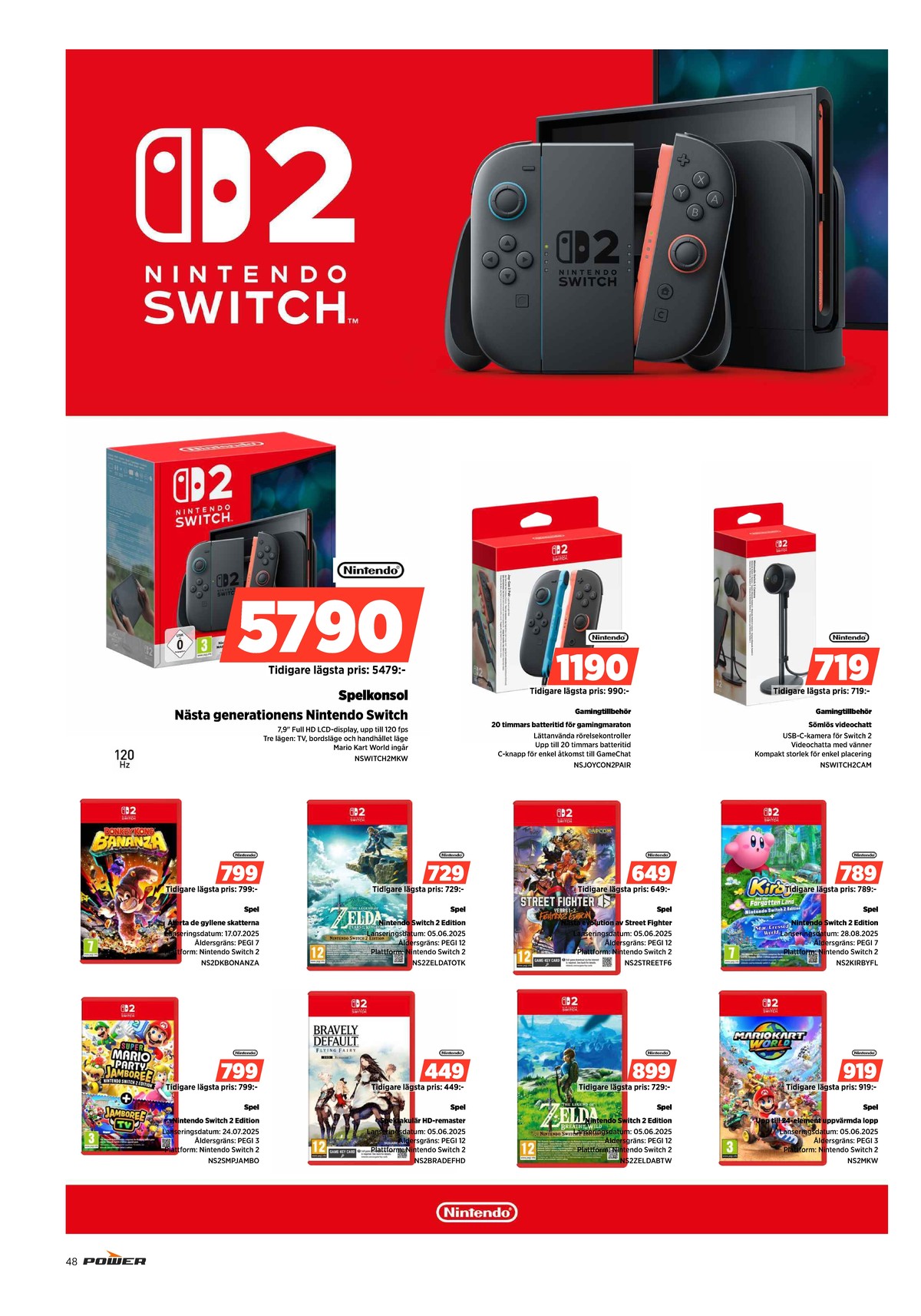 Se Power reklamblad för vecka 52 på Kampanjveckan.se. Se bra erbjudanden på många varor. Läs reklambladet här! Sida 48