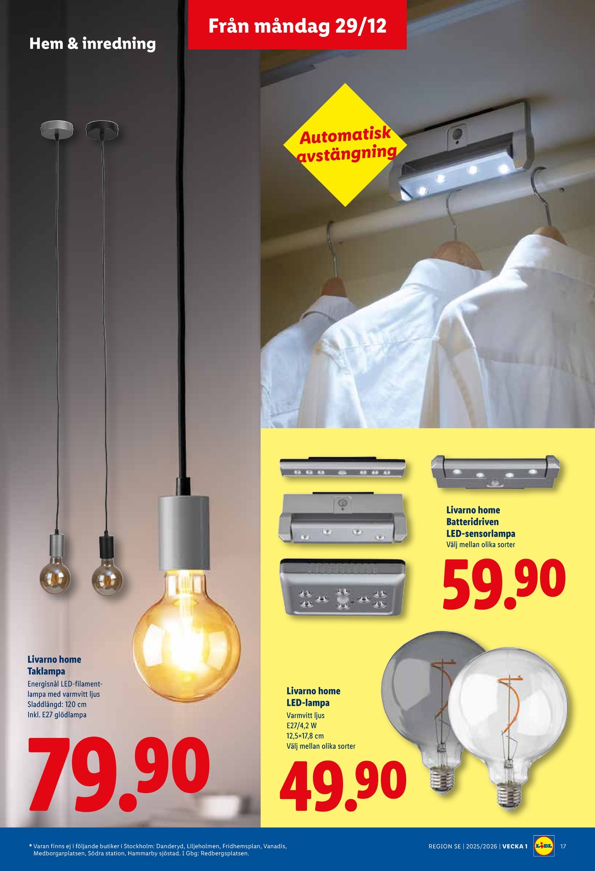 Se Lidl reklamblad för vecka 1 på Kampanjveckan.se. Se bra erbjudanden på många varor. Läs reklambladet här! Sida 18