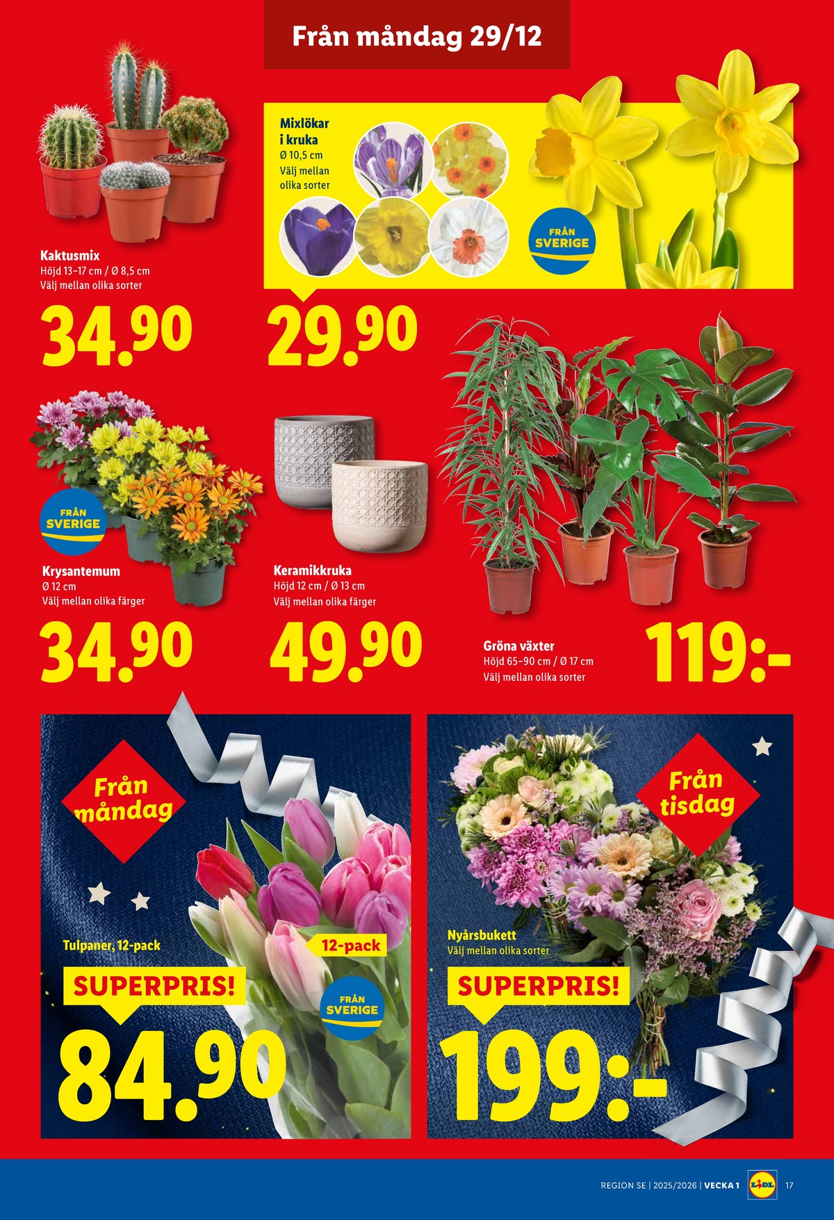 Se Lidl reklamblad för vecka 1 på Kampanjveckan.se. Se bra erbjudanden på många varor. Läs reklambladet här! Sida 19