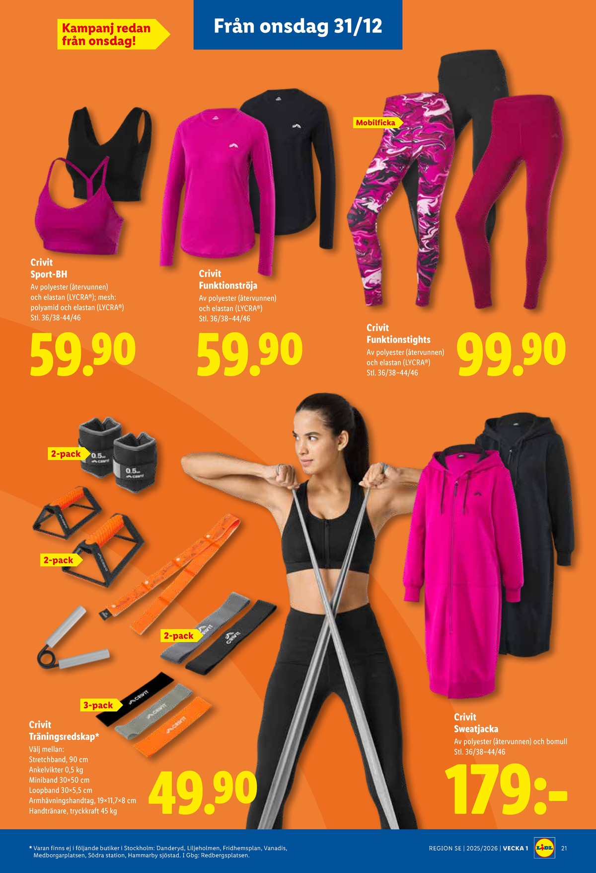 Se Lidl reklamblad för vecka 1 på Kampanjveckan.se. Se bra erbjudanden på många varor. Läs reklambladet här! Sida 23