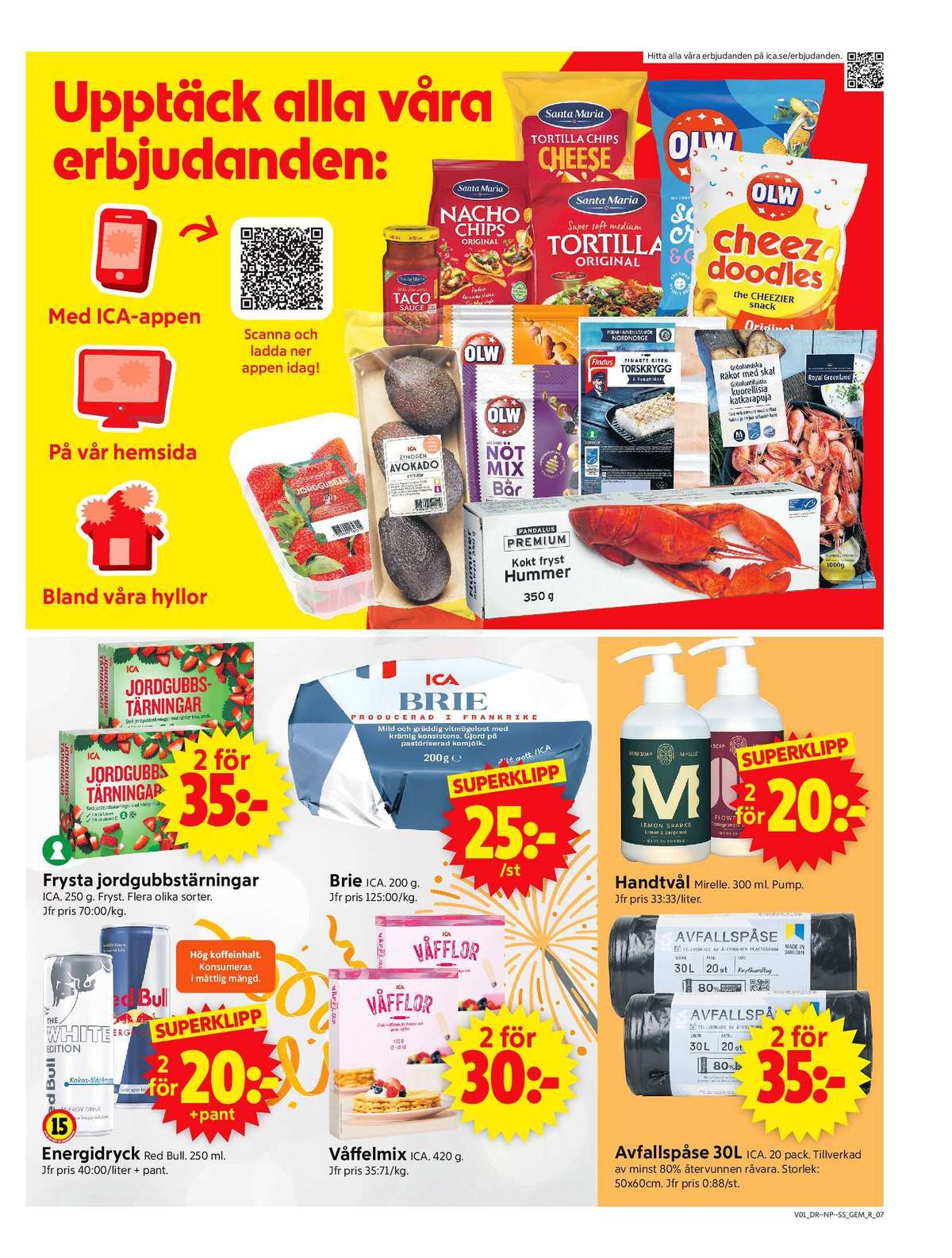 Se ICA Supermarket reklamblad för vecka 1 på Kampanjveckan.se. Se bra erbjudanden på många varor. Läs reklambladet här! Sida 9