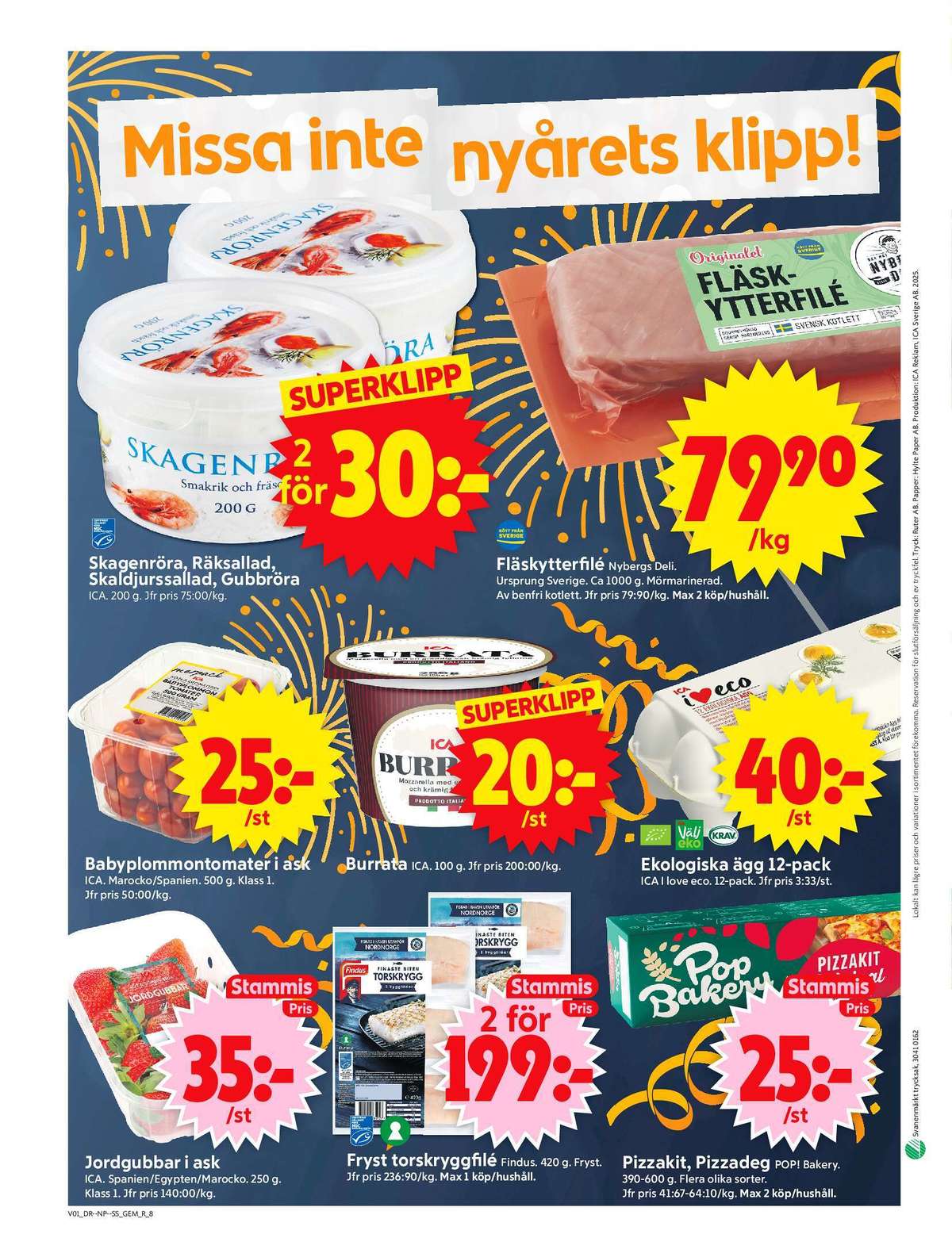 Se ICA Supermarket reklamblad för vecka 1 på Kampanjveckan.se. Se bra erbjudanden på många varor. Läs reklambladet här! Sida 10