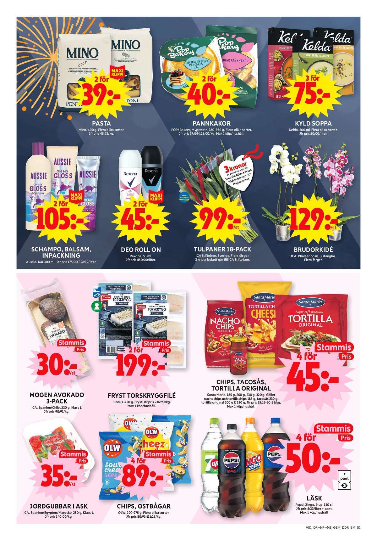 Se ICA Maxi reklamblad för vecka 1 på Kampanjveckan.se. Se bra erbjudanden på många varor, t.ex. pannkakor pop eller andra varor. Läs reklambladet här! Sida 6
