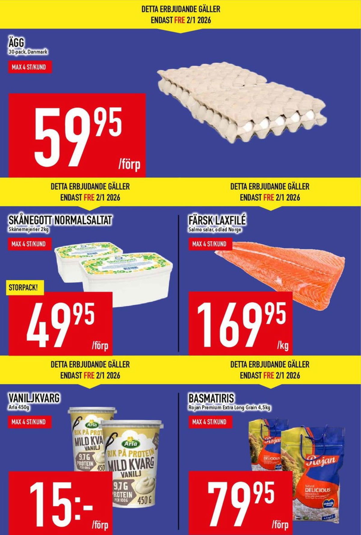 Se MatDax reklamblad för vecka 1 på Kampanjveckan.se. Se bra erbjudanden på många varor, t.ex. laxfilé sweden seafood eller andra varor. Läs reklambladet här! Sida 7