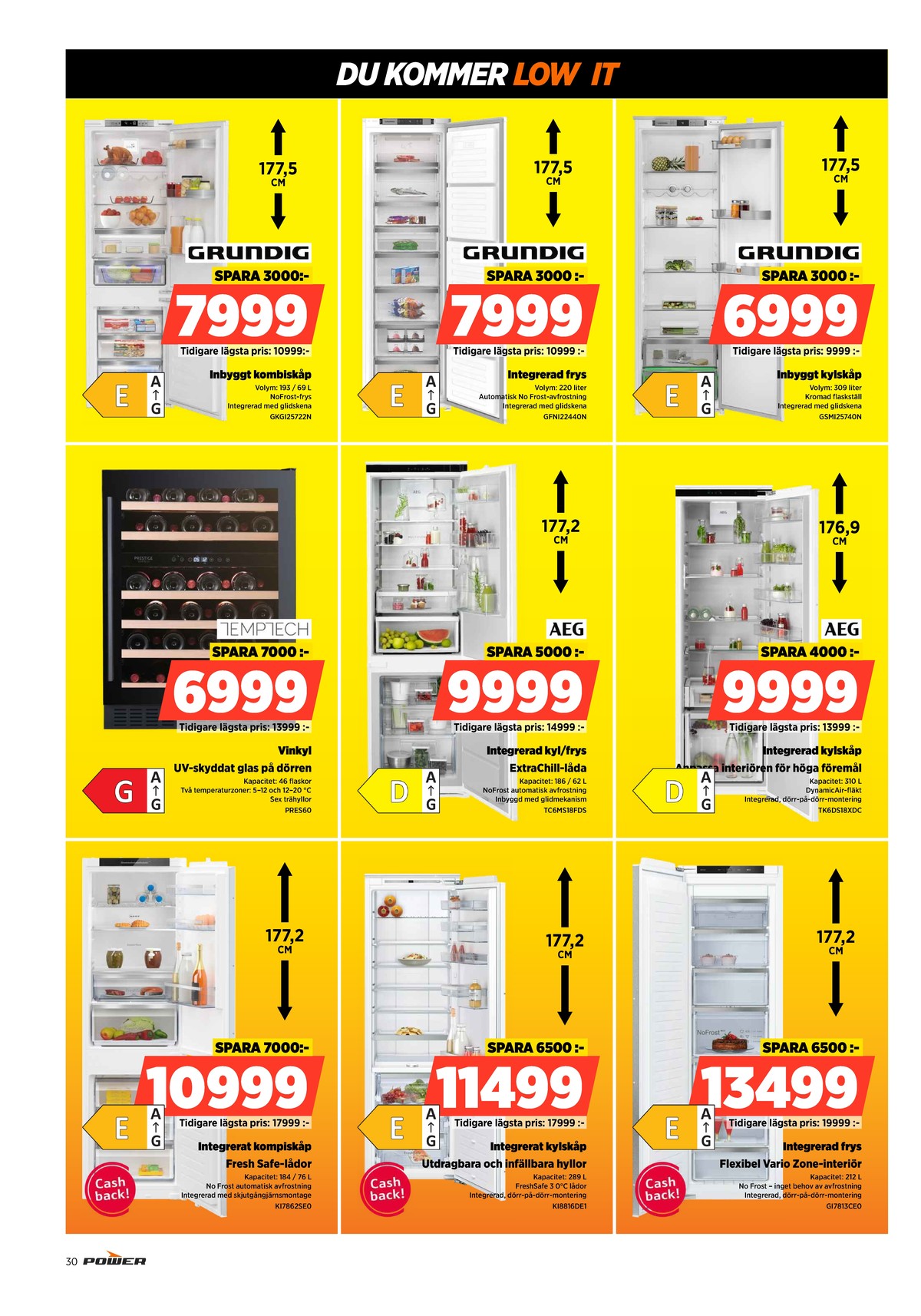 Se Power reklamblad för vecka 1 på Kampanjveckan.se. Se bra erbjudanden på många varor. Läs reklambladet här! Sida 30