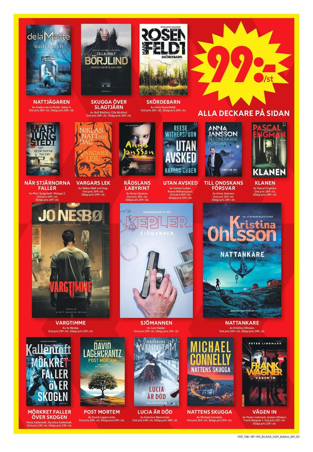 Se ICA Maxi reklamblad för vecka 10 på Kampanjveckan.se. Se bra erbjudanden på många varor, t.ex. böcker okänd eller andra varor. Läs reklambladet här! Sida 3