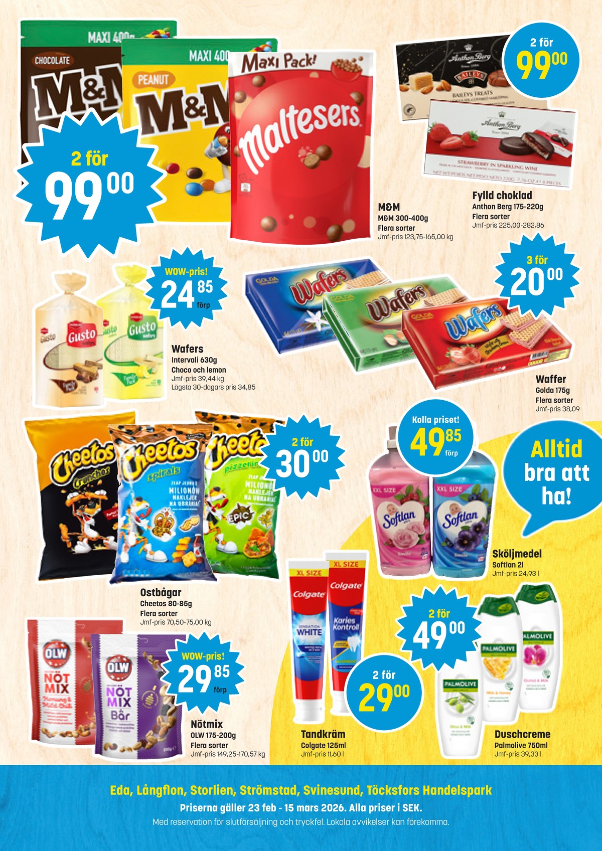 Se Eurocash reklamblad för vecka 10 på Kampanjveckan.se. Se bra erbjudanden på många varor. Läs reklambladet här! Sida 4