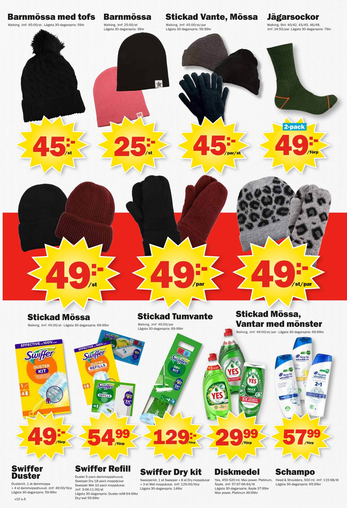 Se Pekås reklamblad för vecka 10 på Kampanjveckan.se. Se bra erbjudanden på många varor. Läs reklambladet här! Sida 6