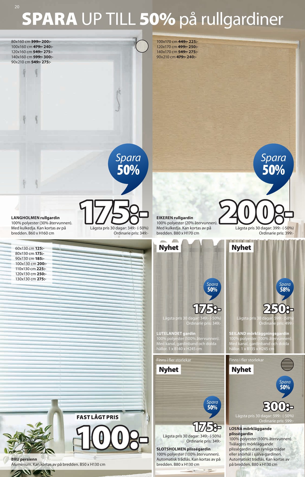 Se Jysk reklamblad för vecka 10 på Kampanjveckan.se. Se bra erbjudanden på många varor. Läs reklambladet här! Sida 21