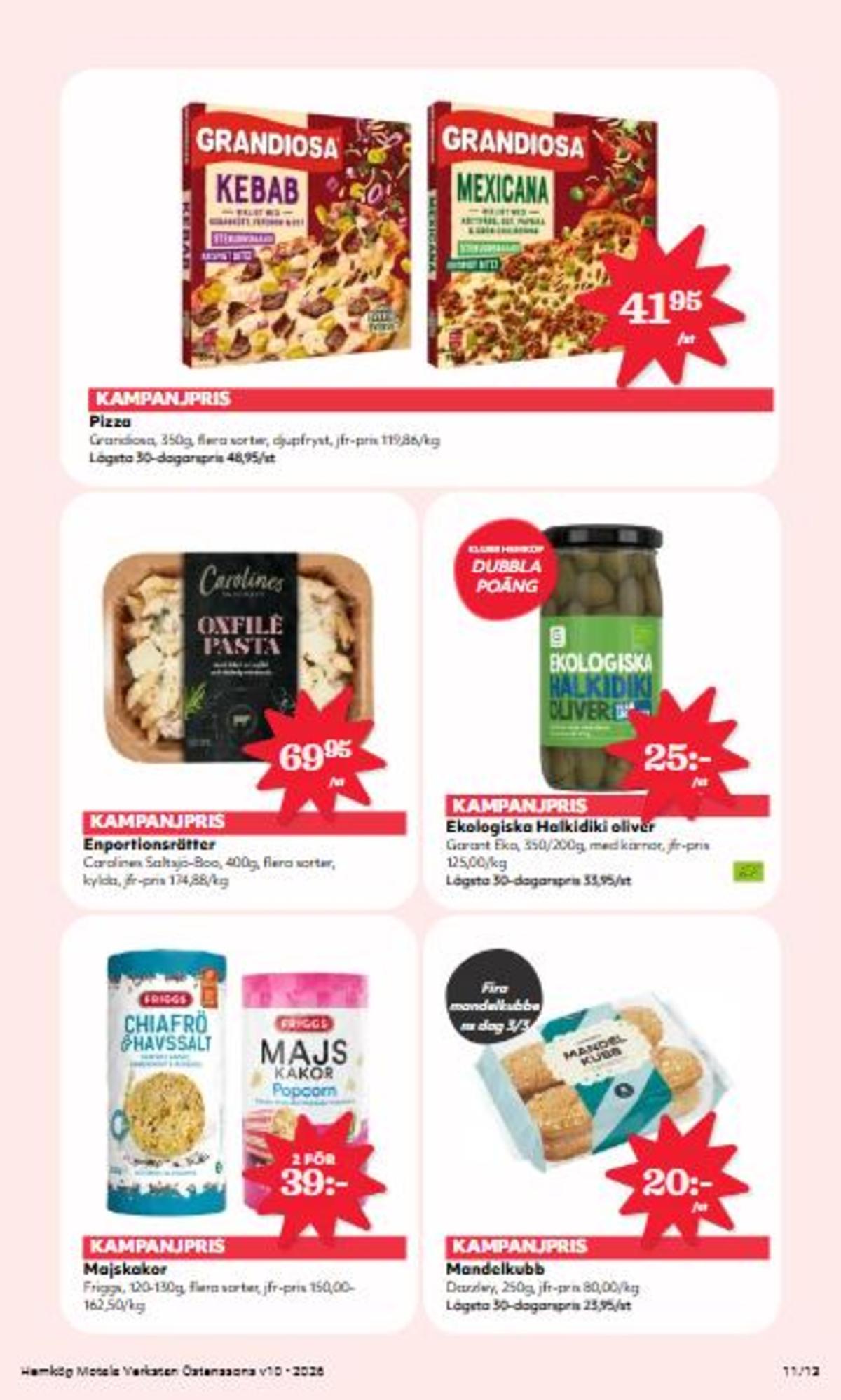Se Östenssons reklamblad för vecka 10 på Kampanjveckan.se. Se bra erbjudanden på många varor. Läs reklambladet här! Sida 11
