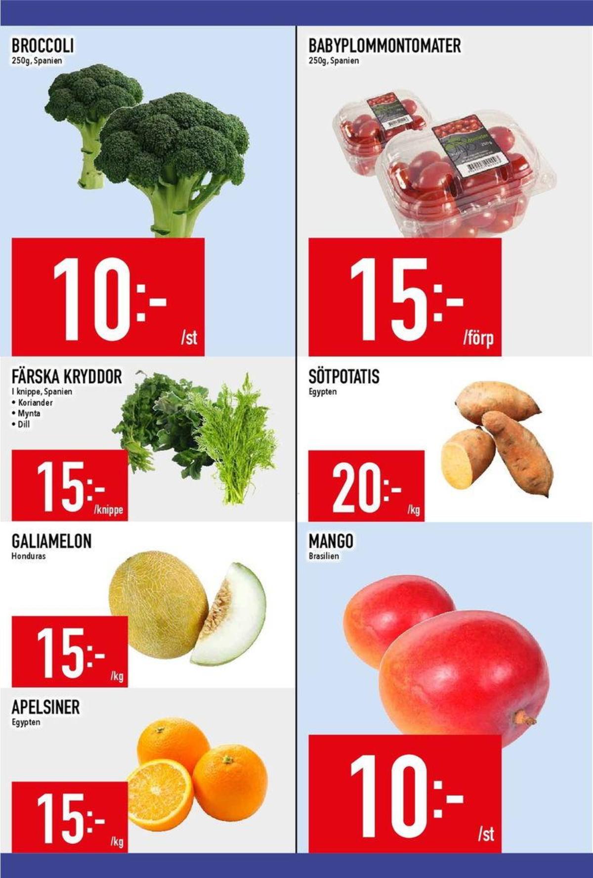 Se MatDax reklamblad för vecka 10 på Kampanjveckan.se. Se bra erbjudanden på många varor, t.ex. mango okänd eller sötpotatis okänd. Läs reklambladet här! Sida 13
