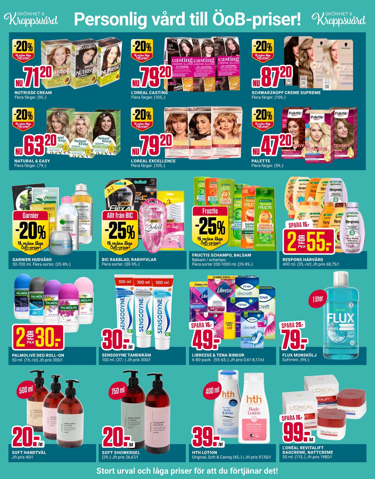 Se ÖoB reklamblad för vecka 10 på Kampanjveckan.se. Se bra erbjudanden på många varor. Läs reklambladet här! Sida 5